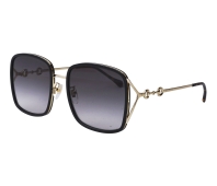 Gucci Sonnenbrillen GG1016SK 001 58-20 schwarz 