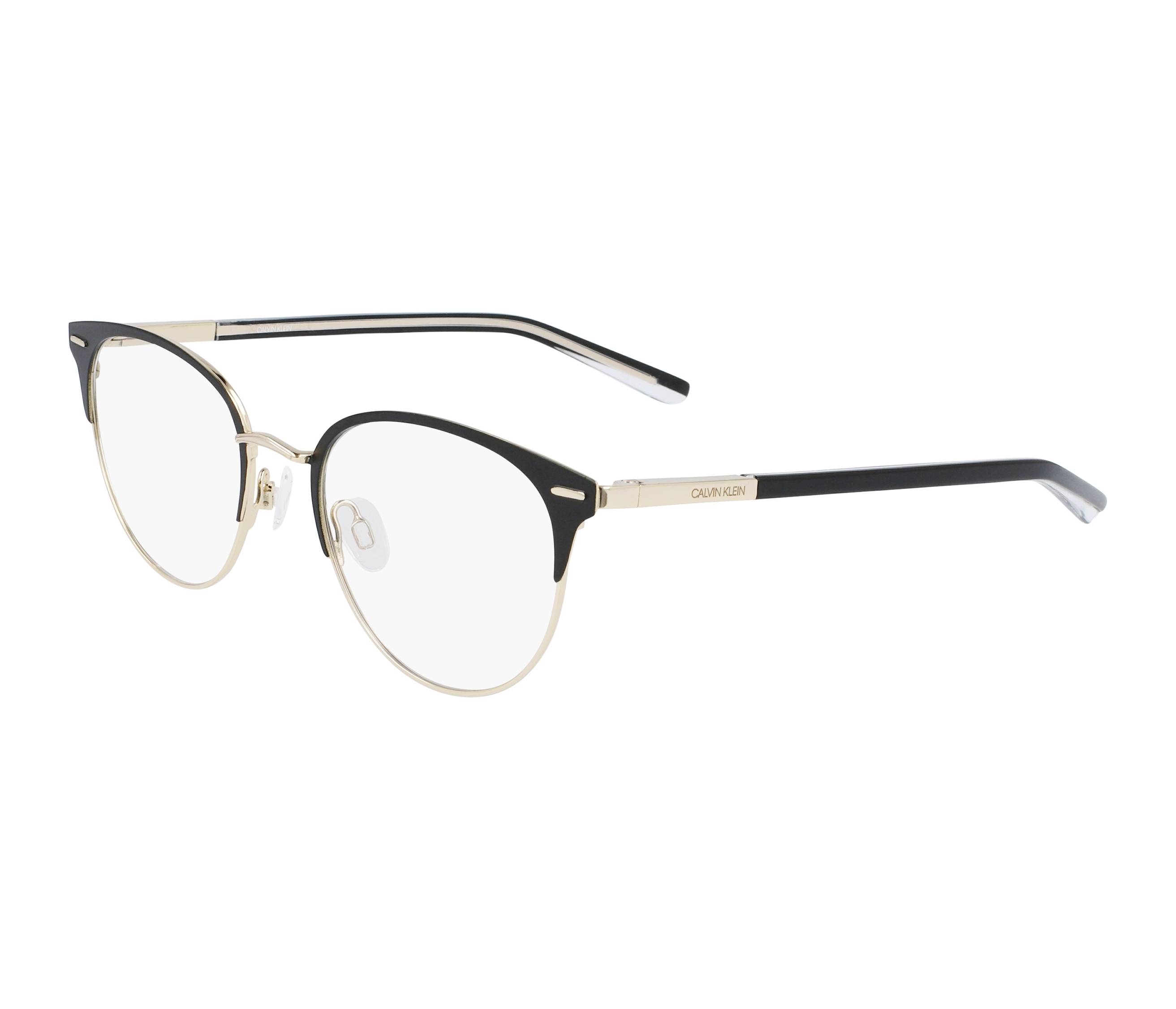 Calvin Klein Brille CK-21303 001 49 19 schwarzgold - 