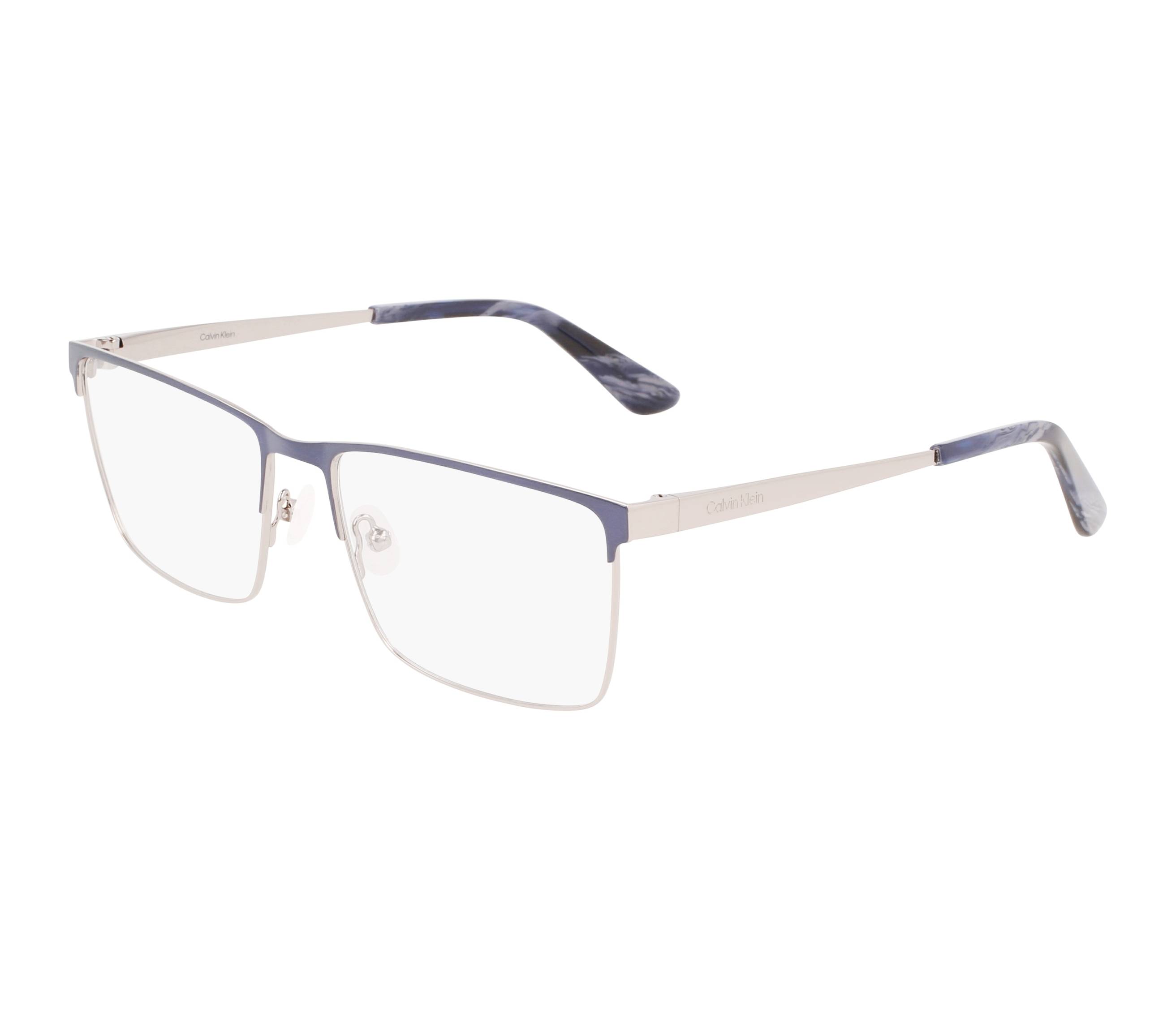 Calvin Klein Brille CK-22102 460 57 17 blaustahlfarben - 