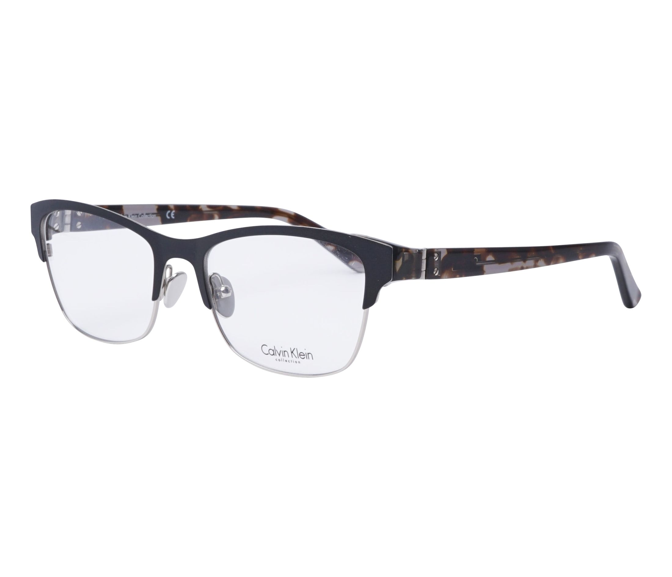 Calvin Klein Brille CK-8021 001 53 18 schwarz braun - 9333 - 20500