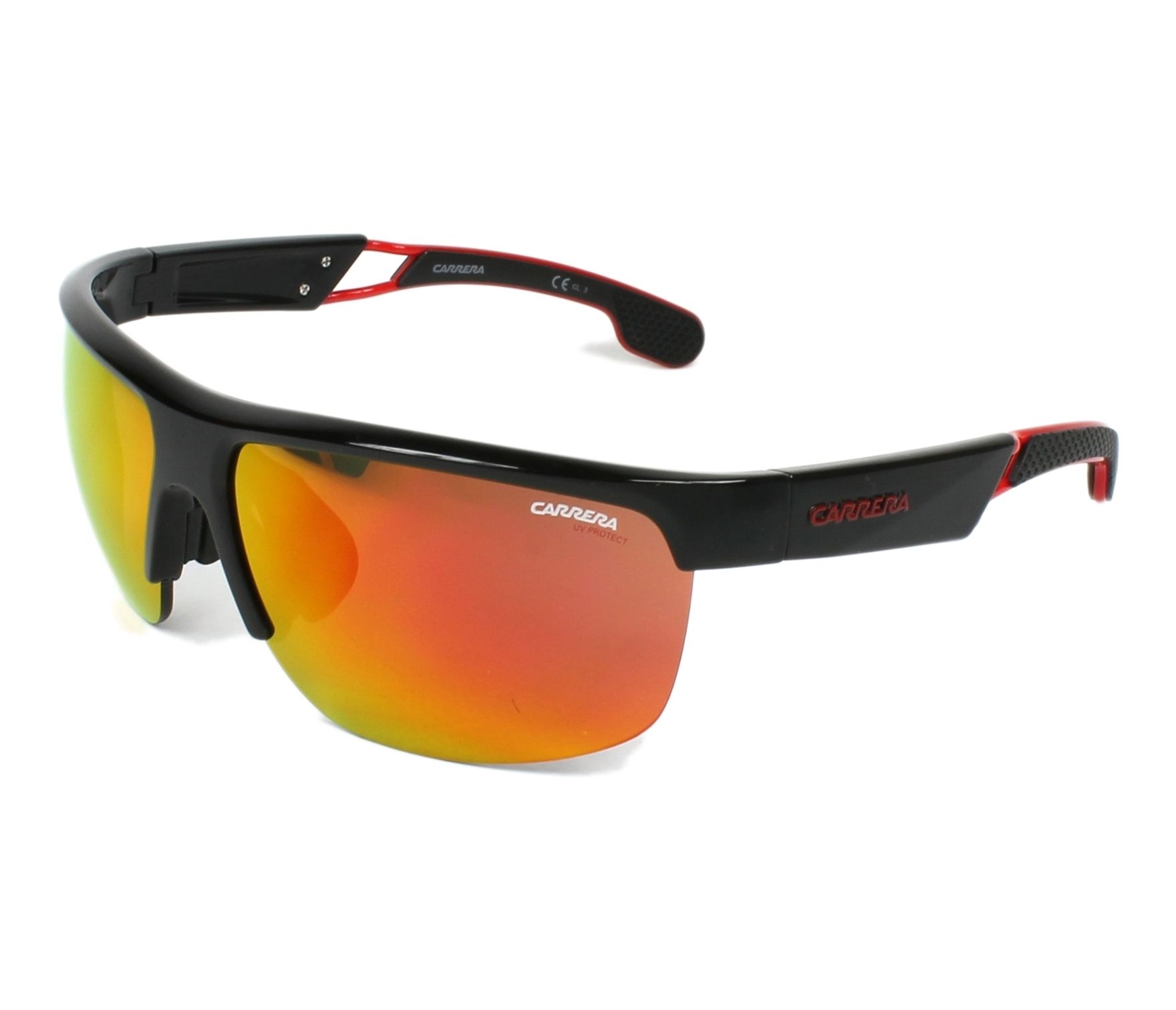 Carrera Sonnenbrillen 4005-S 807/7F 65 16 schwarzrot