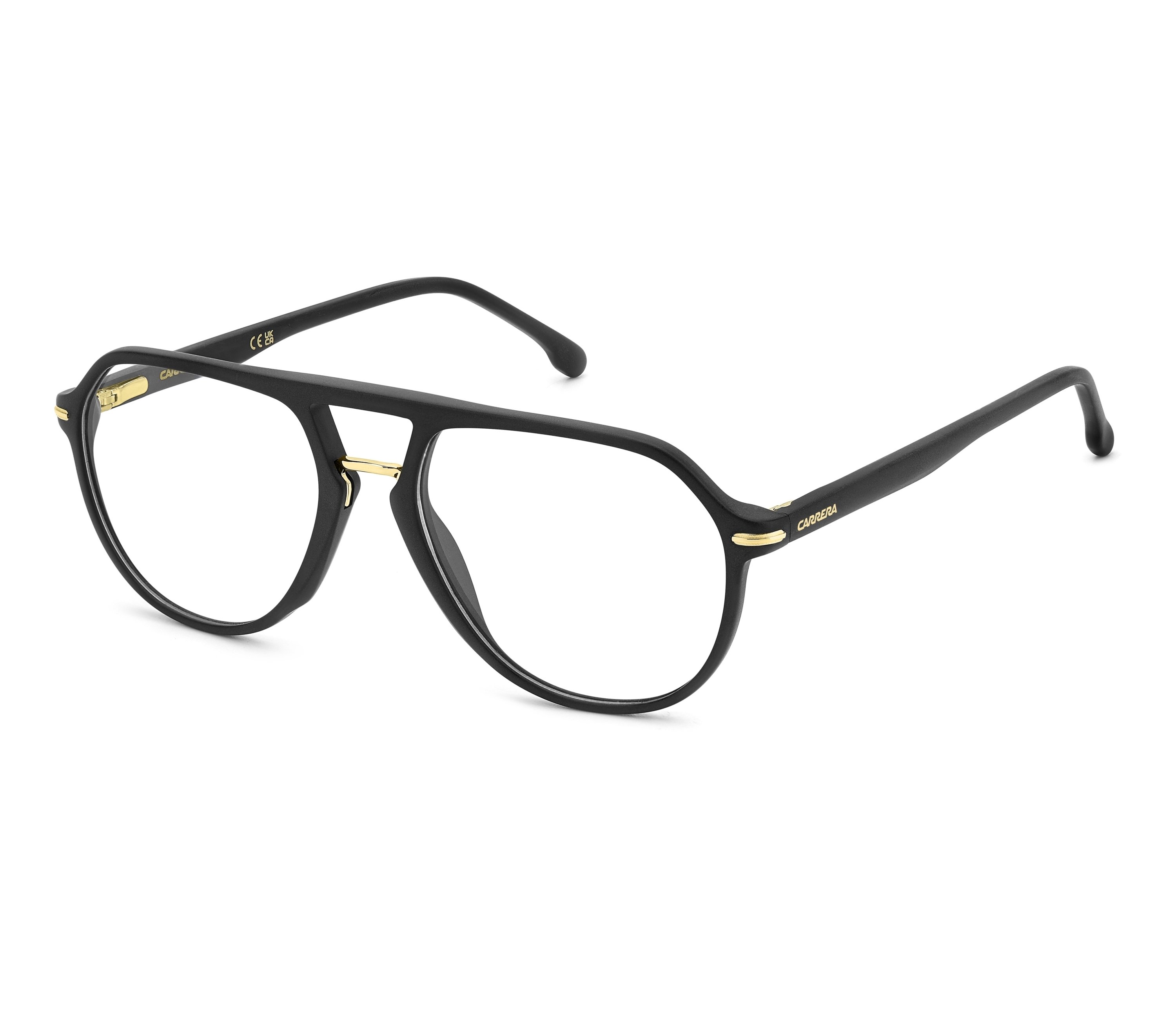 Carrera Brille CARRERA-345 I46 55 17 schwarzgold - 