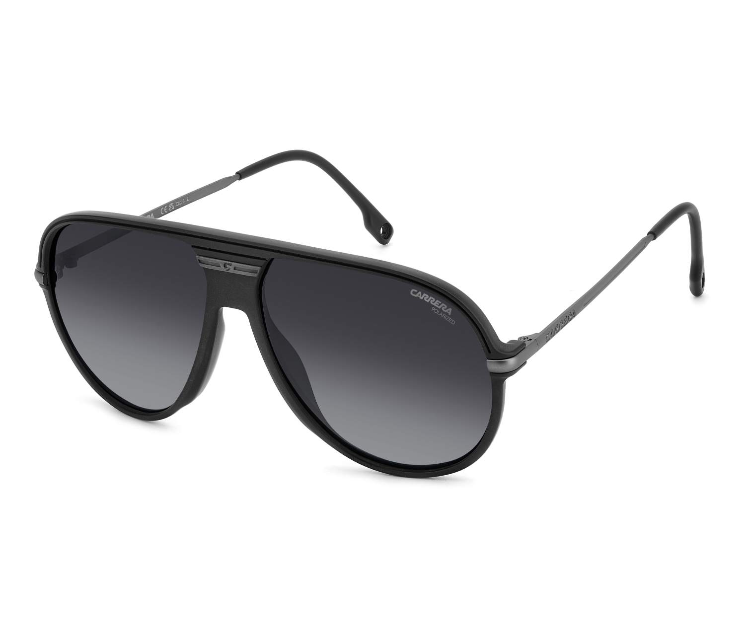 Carrera Sonnenbrillen C-SPORT-06-S RZZ/WJ 61 14 schwarzgrau