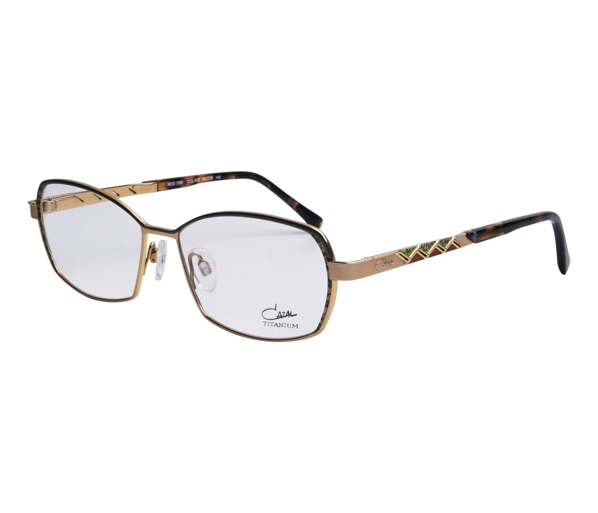 Cazal Brille 1288 003 54 15 grüngold - 