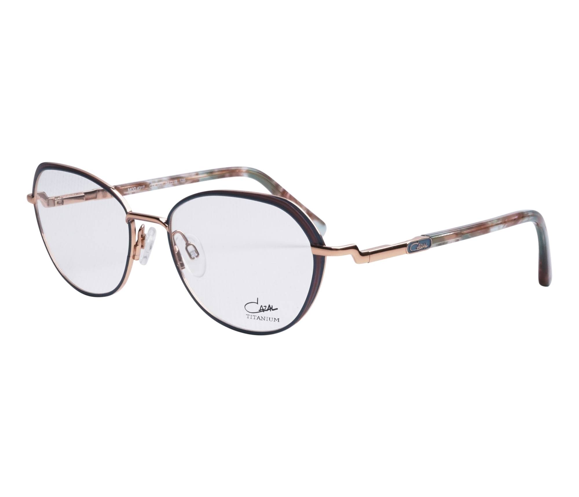 Cazal Brille 4317 001 54 18 graugold - 