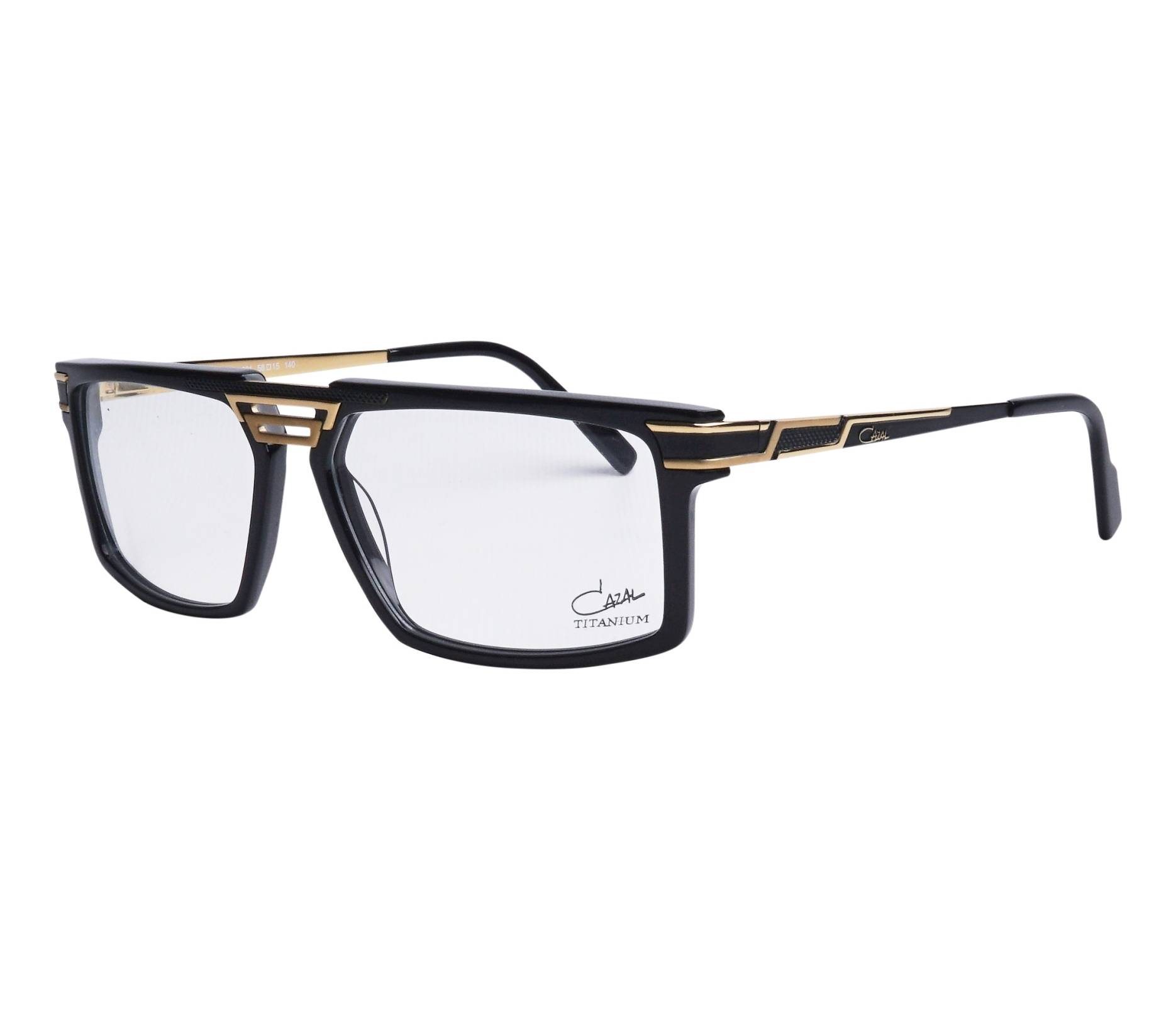 Cazal Brille 6031 001 58 15 schwarzgold