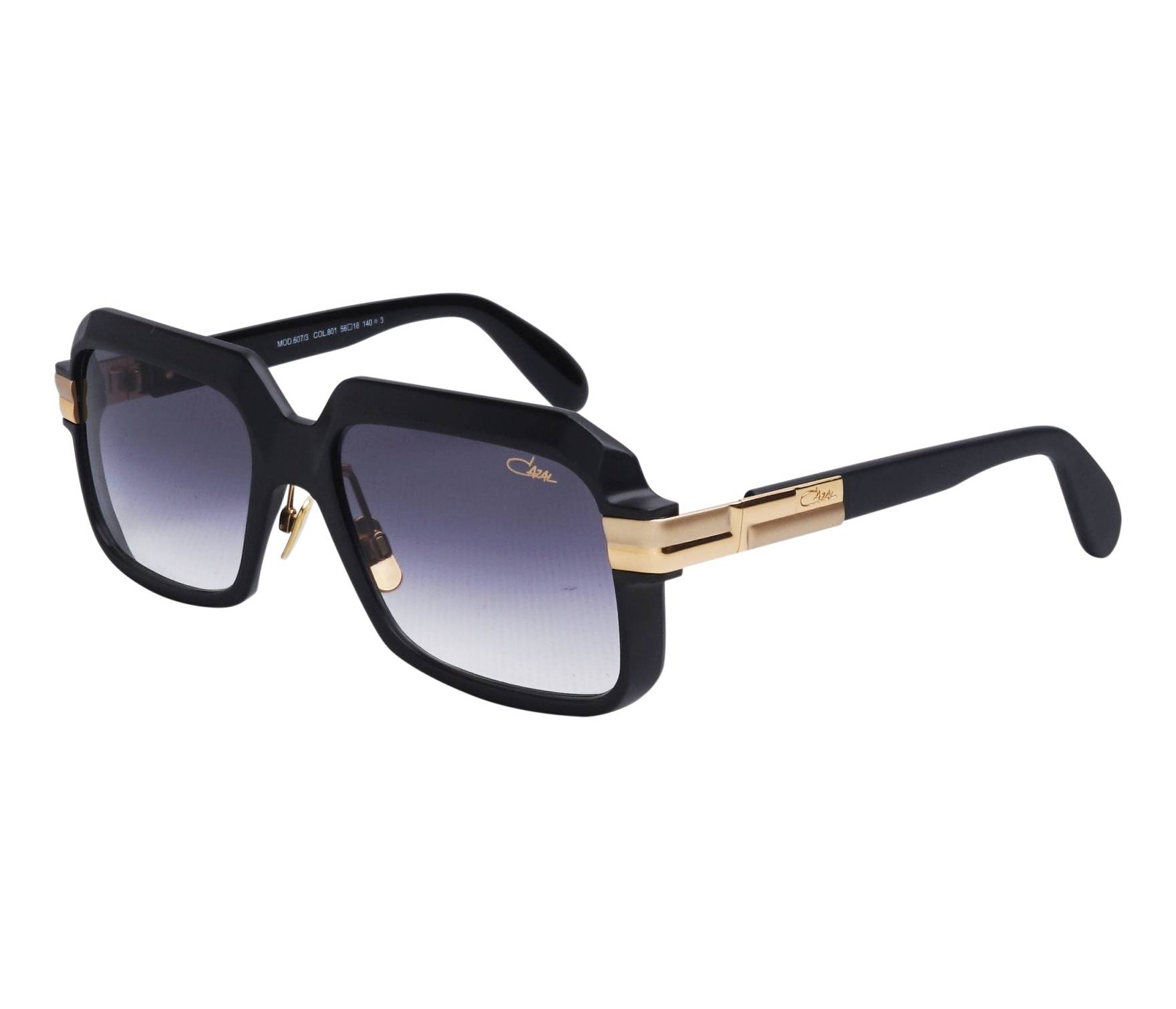 Cazal Sonnenbrillen 607-3 801 56 18 schwarzgold - 