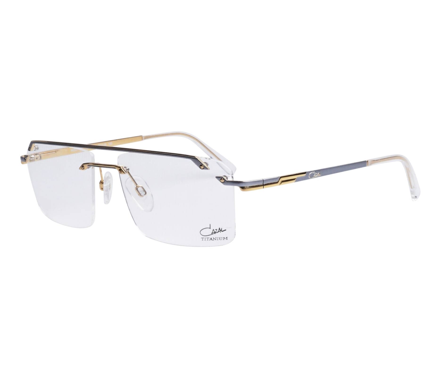 Cazal Brille 7100 003 57 16 silbergold