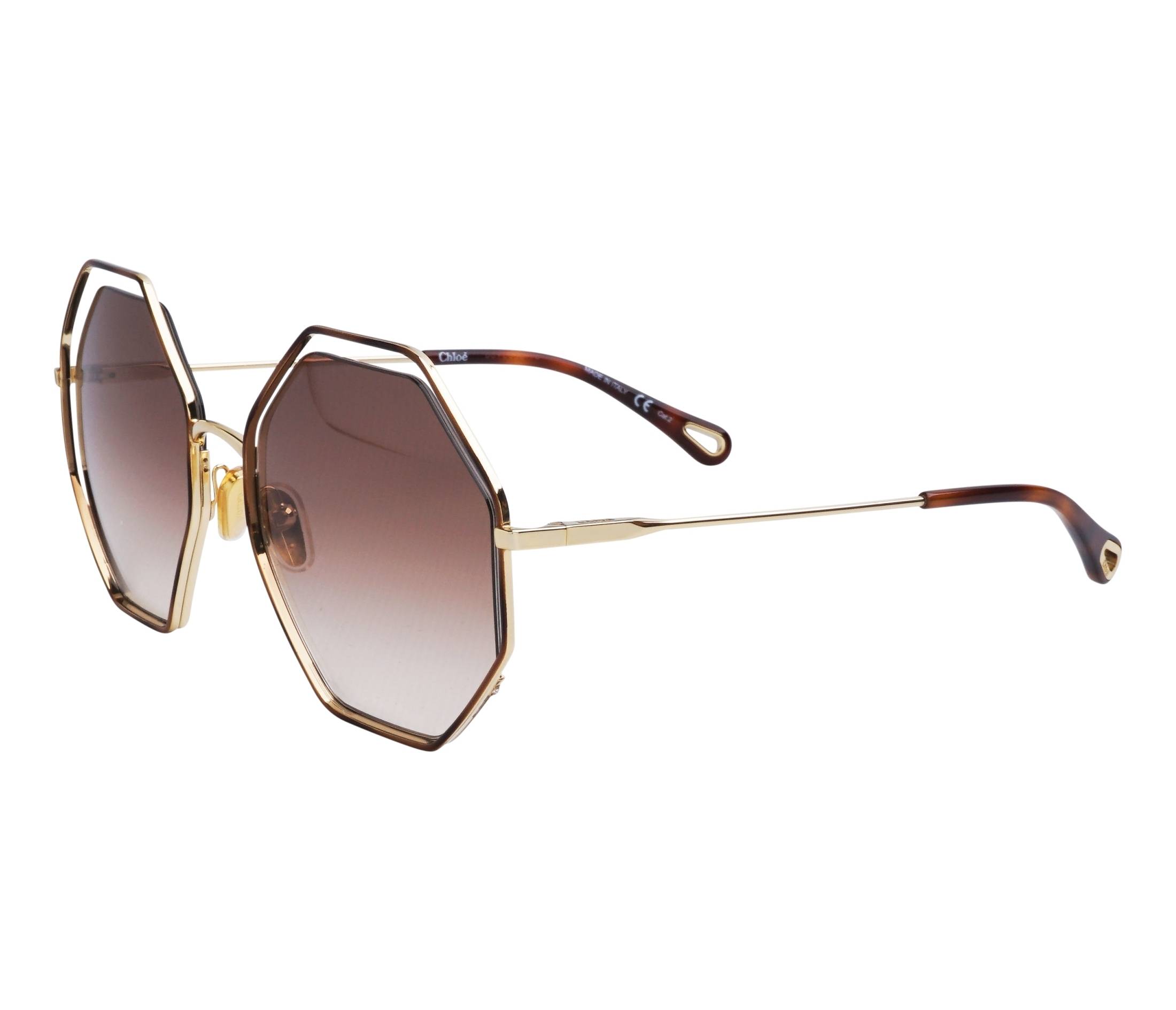 Chloe Sonnenbrillen CH0046S 001 58 20 braungold - 