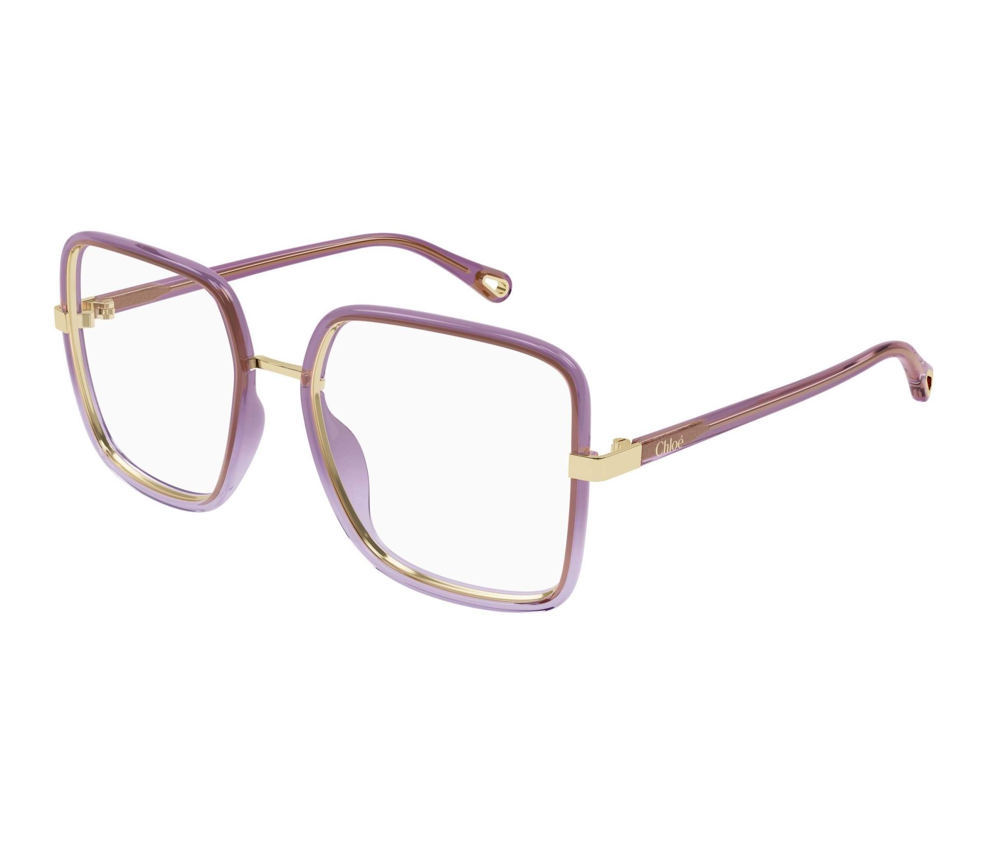 Chloe Brille CH0338O 005 55 18 lila - 