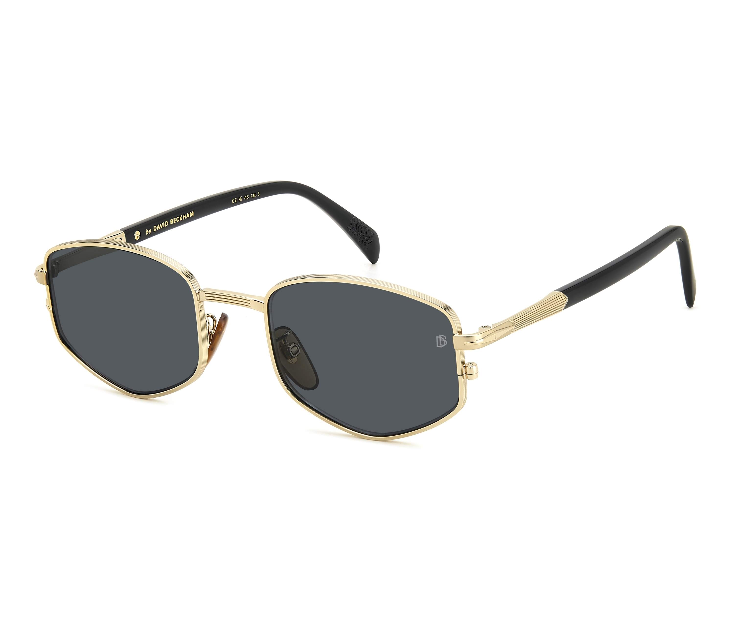 David Beckham Sonnenbrillen DB-1129-S RHLIR 52 21 goldschwarz - 