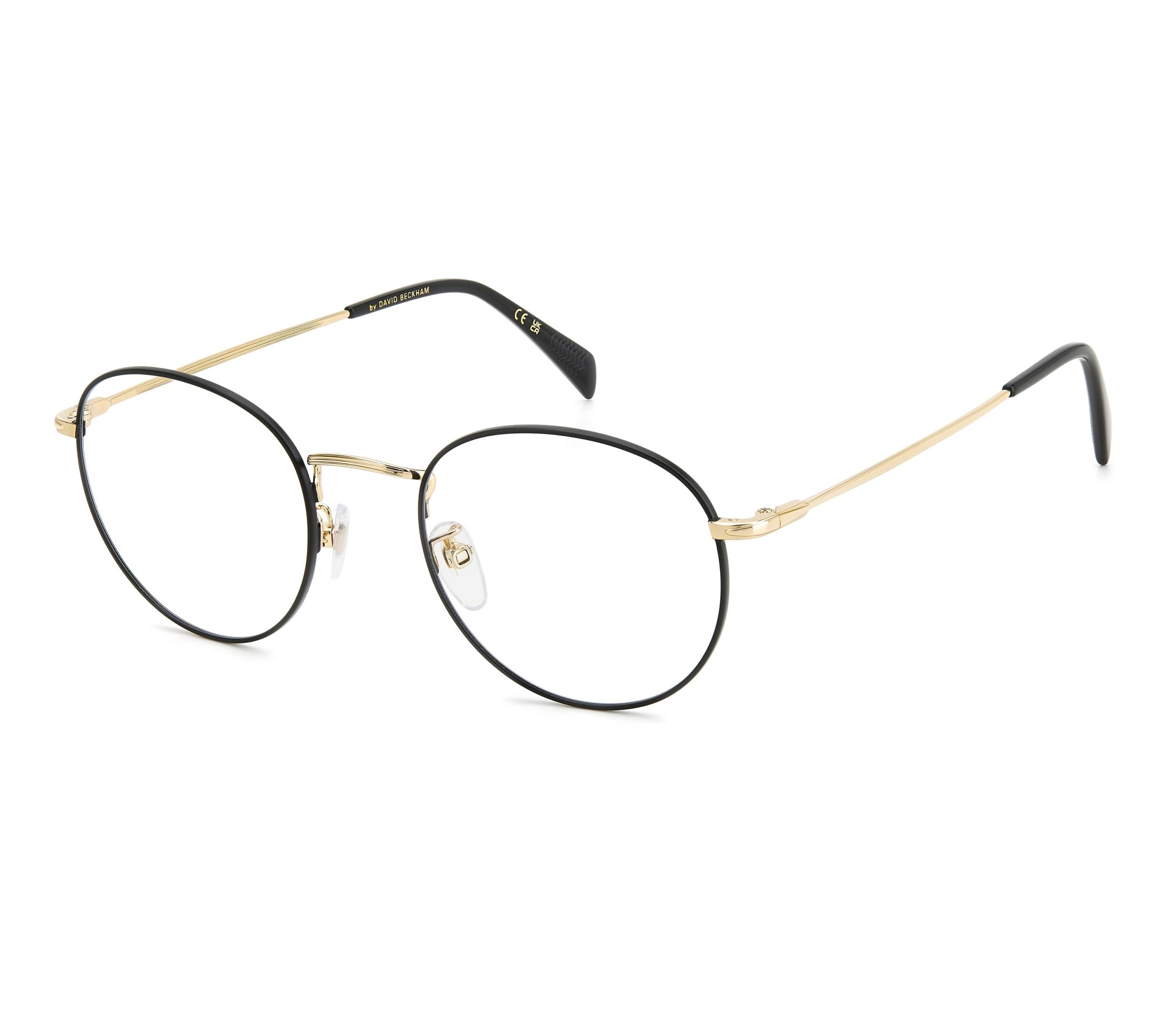 David Beckham Brille DB-1152 2M2 49 21 schwarzgold - 