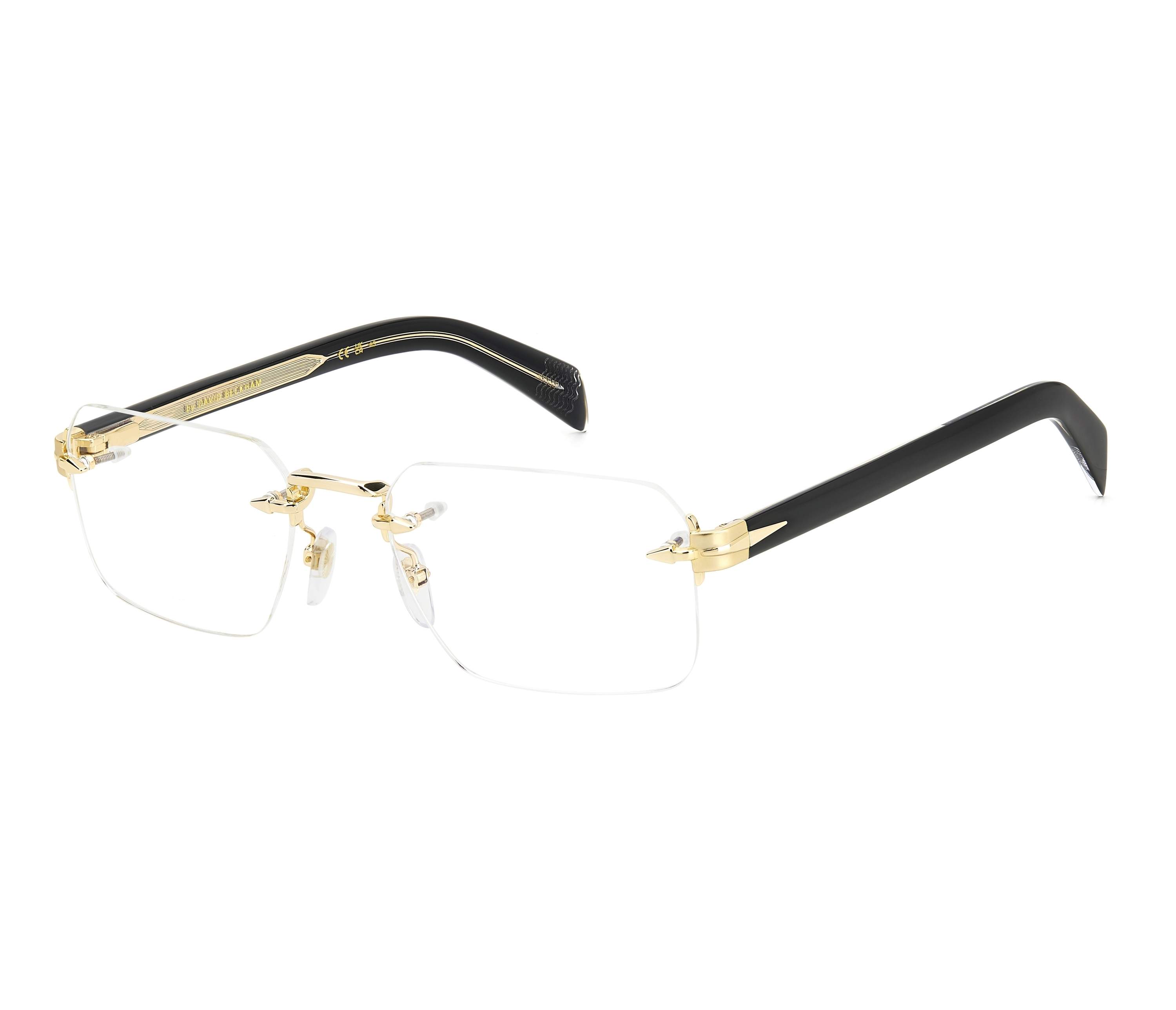 David Beckham Brille DB-7116 RHL 54 20 goldschwarz - 
