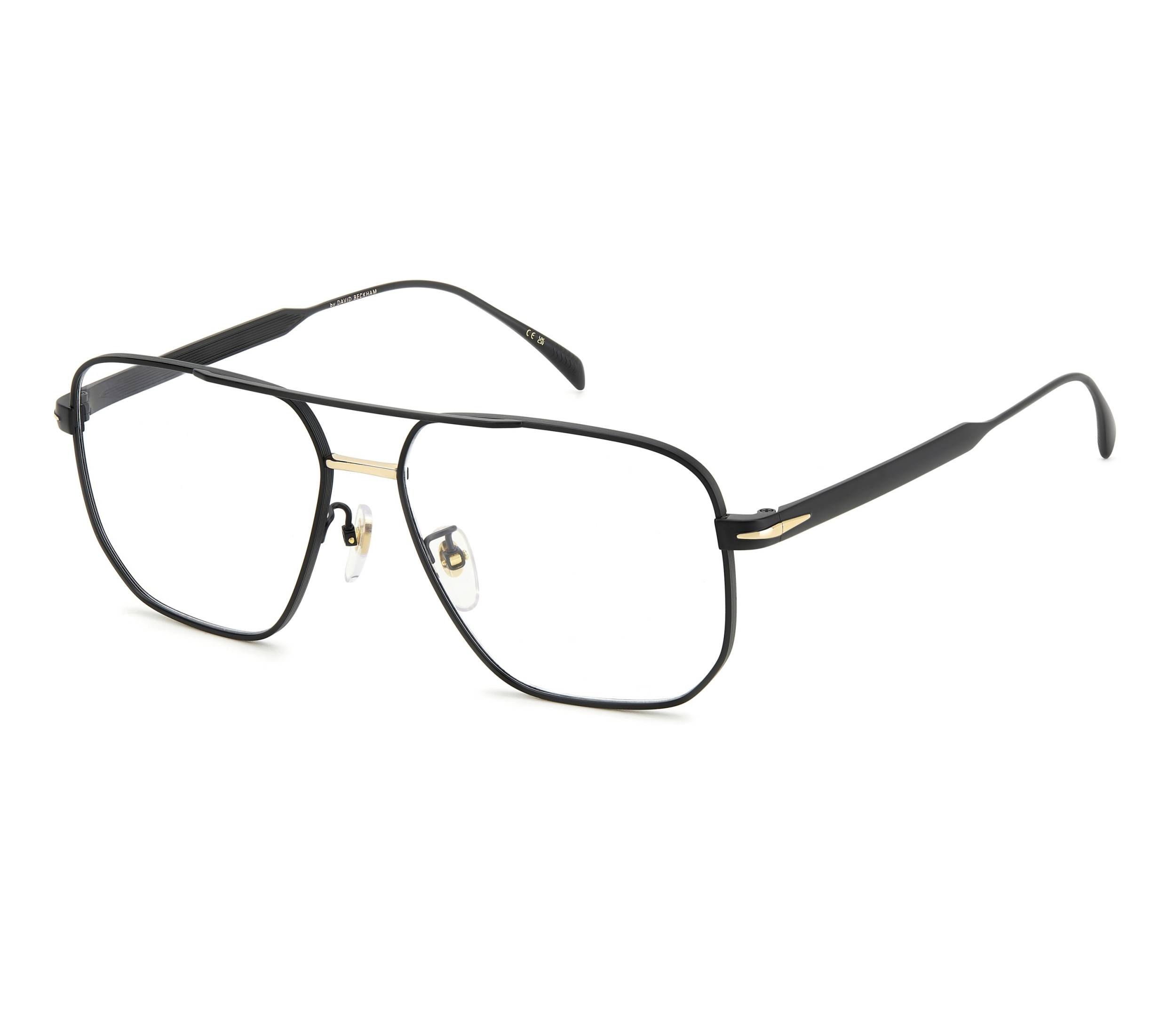 David Beckham Brille DB-7124 2M2 58 16 schwarzgold