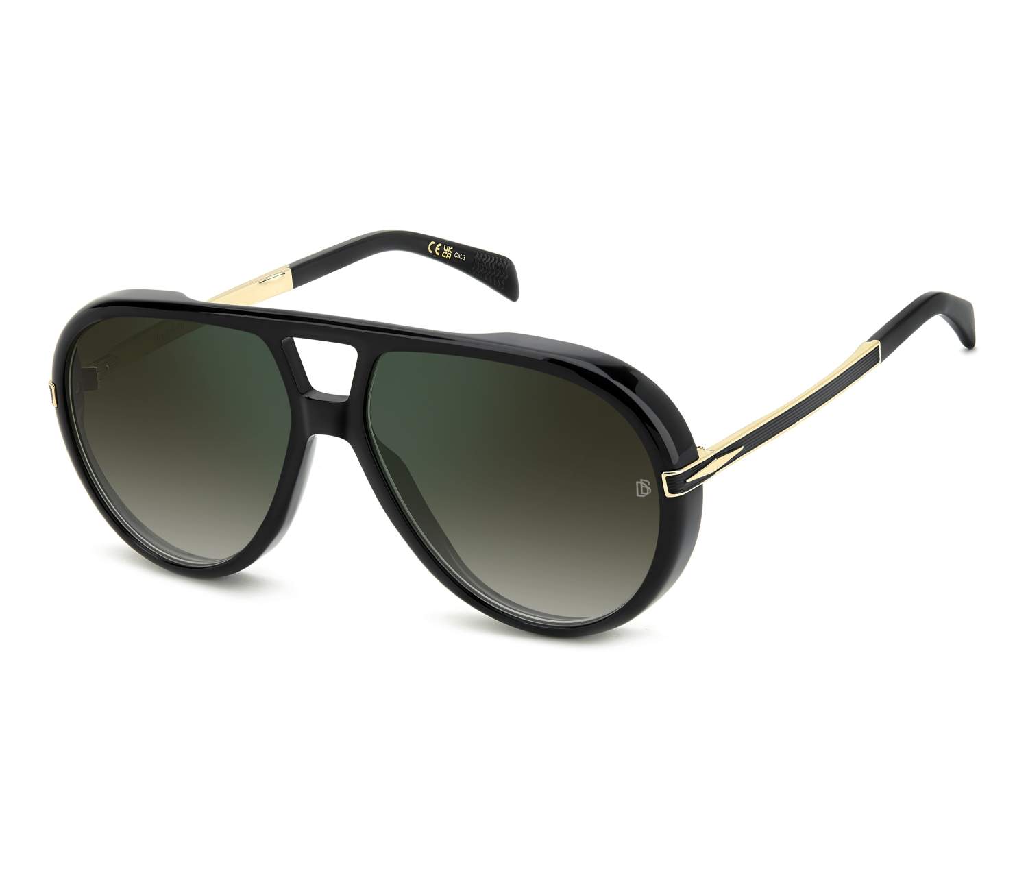 David Beckham Sonnenbrillen DB-99-VOYAGER 2M2/CS 61 15 schwarzgold - 