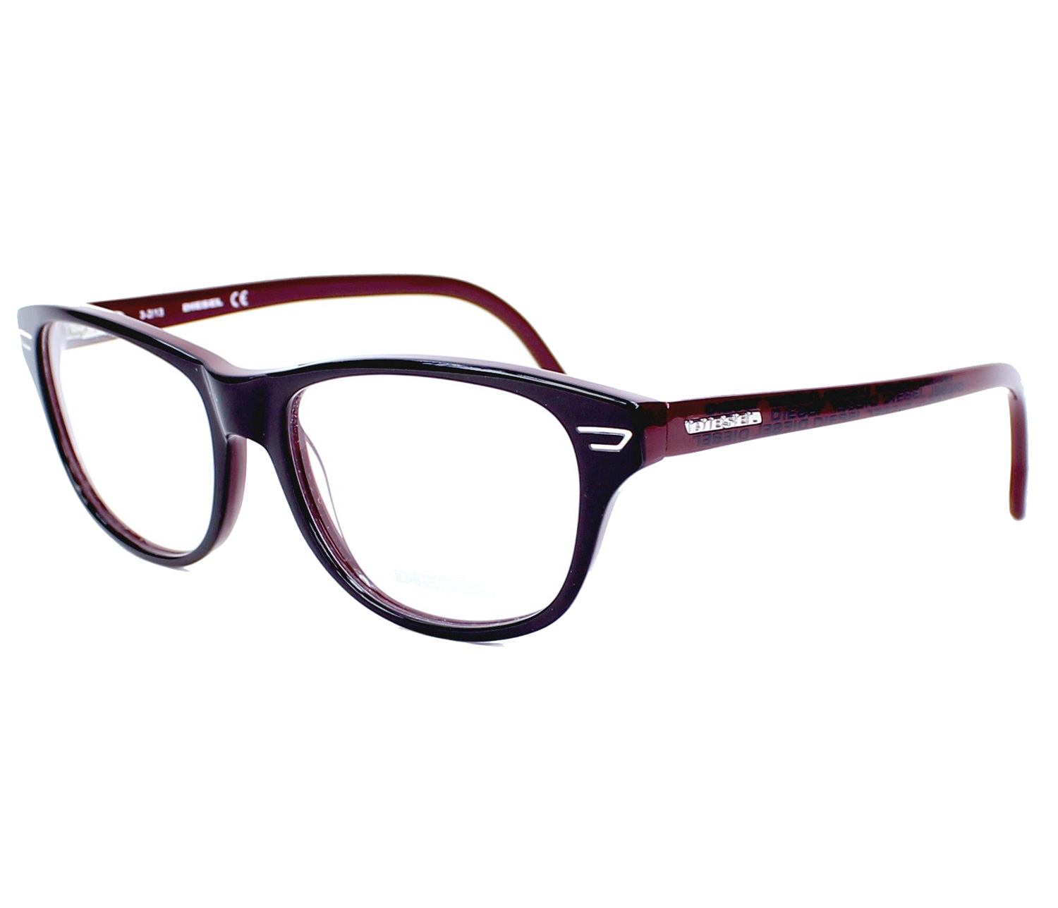 Diesel Brille DL-5005 020 54 16 schwarzbordeaux