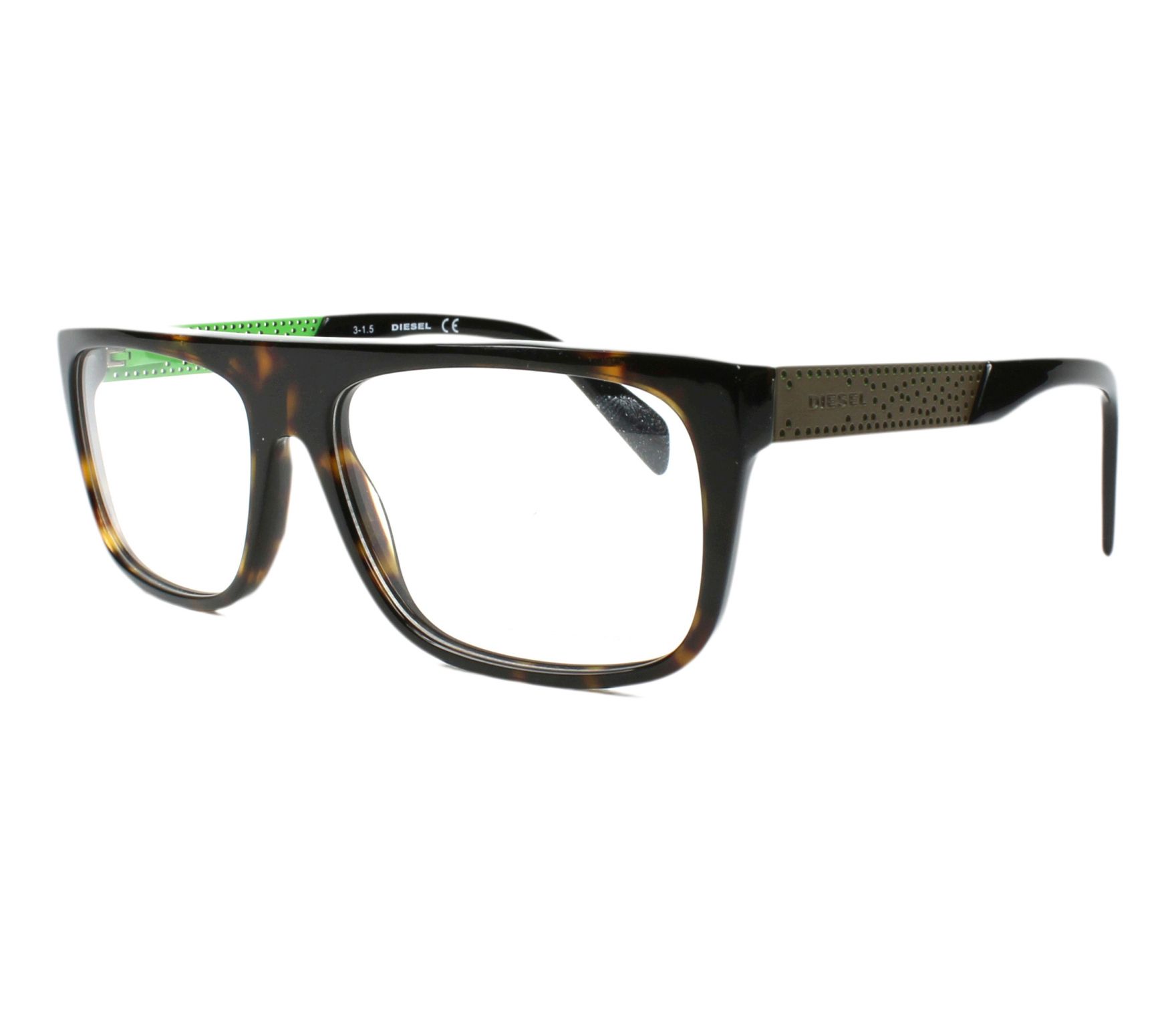 Diesel Brille DL-5135 052 56 15 havanabraun