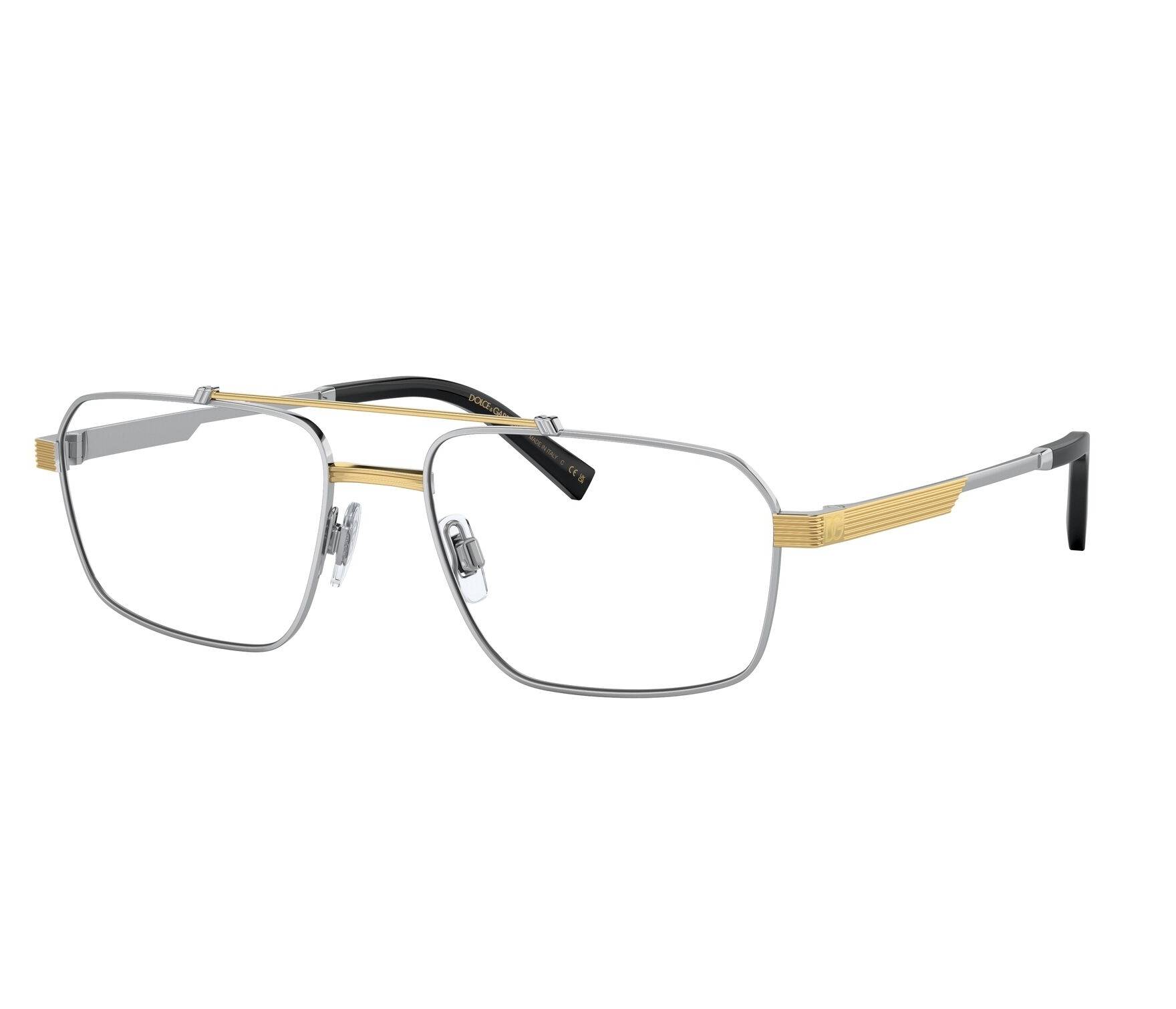 Dolce & Gabbana Brille DG1345 1313 54 18 silber - 