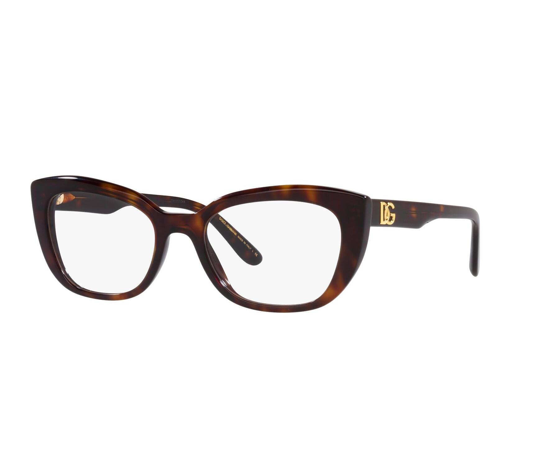Dolce & Gabbana Brille DG3355 502 53 19 havana - 