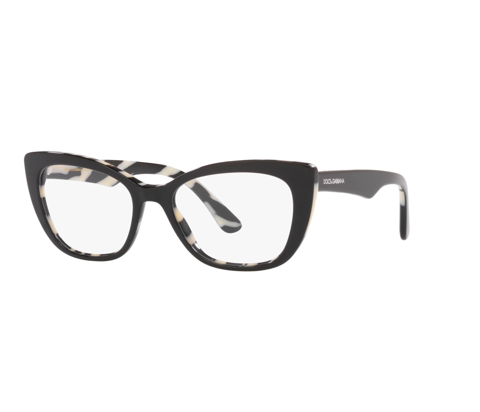 Dolce & Gabbana Brille DG3360 3372 54 18 schwarz - 