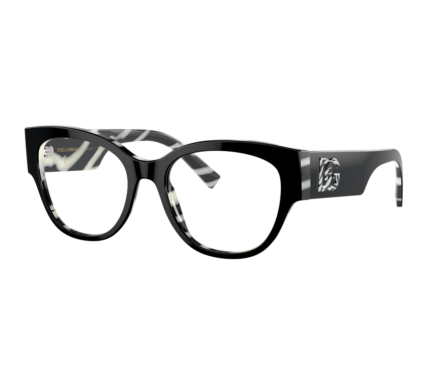 Dolce & Gabbana Brille DG3377 3372 53 18 schwarz - 