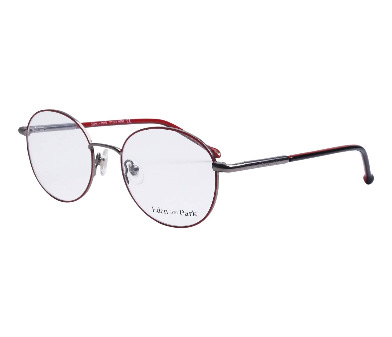 Eden Park Brille P-1534 N562 47 17 rotgun metall - 