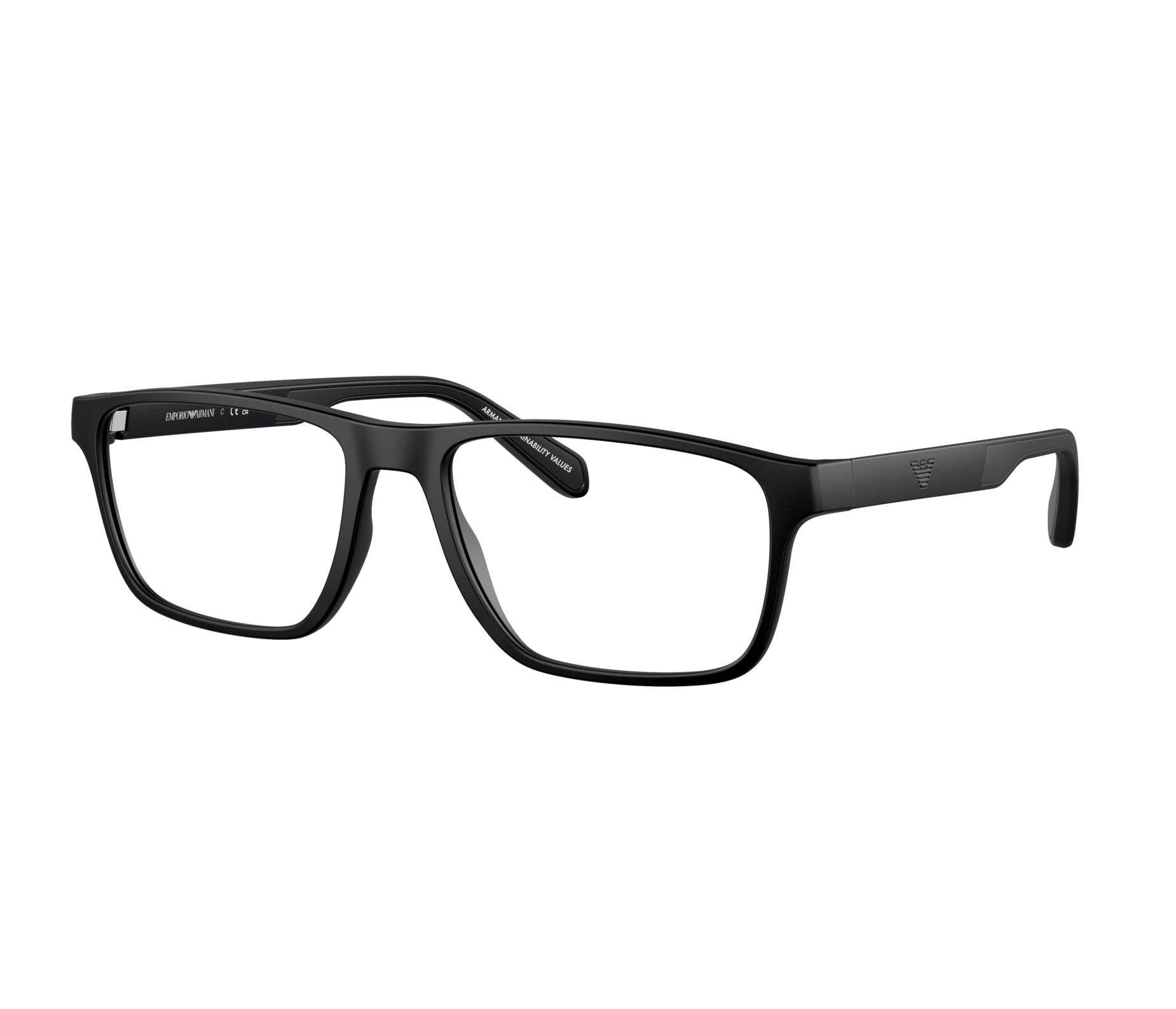 Emporio Armani Brille EA3233 5001 56 17 schwarz - 