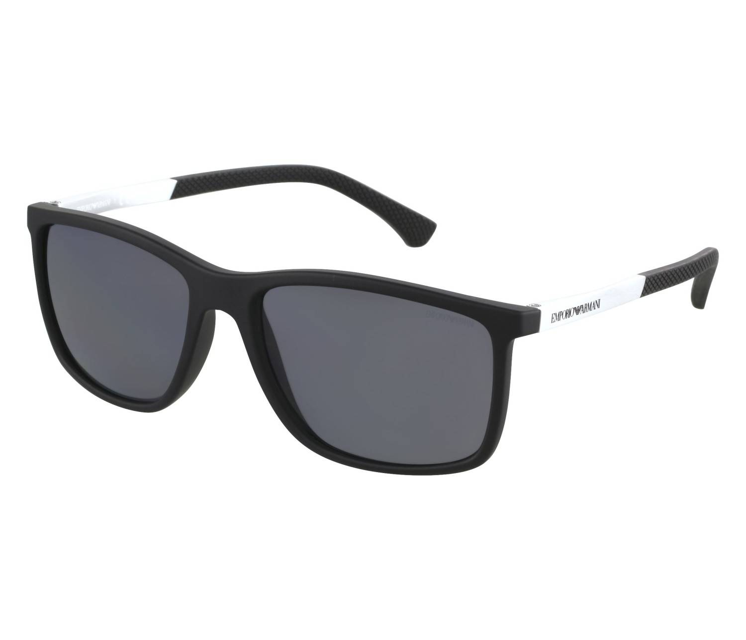 Emporio Armani Sonnenbrillen EA-4058 5063/81 58 17 schwarzsilber - 