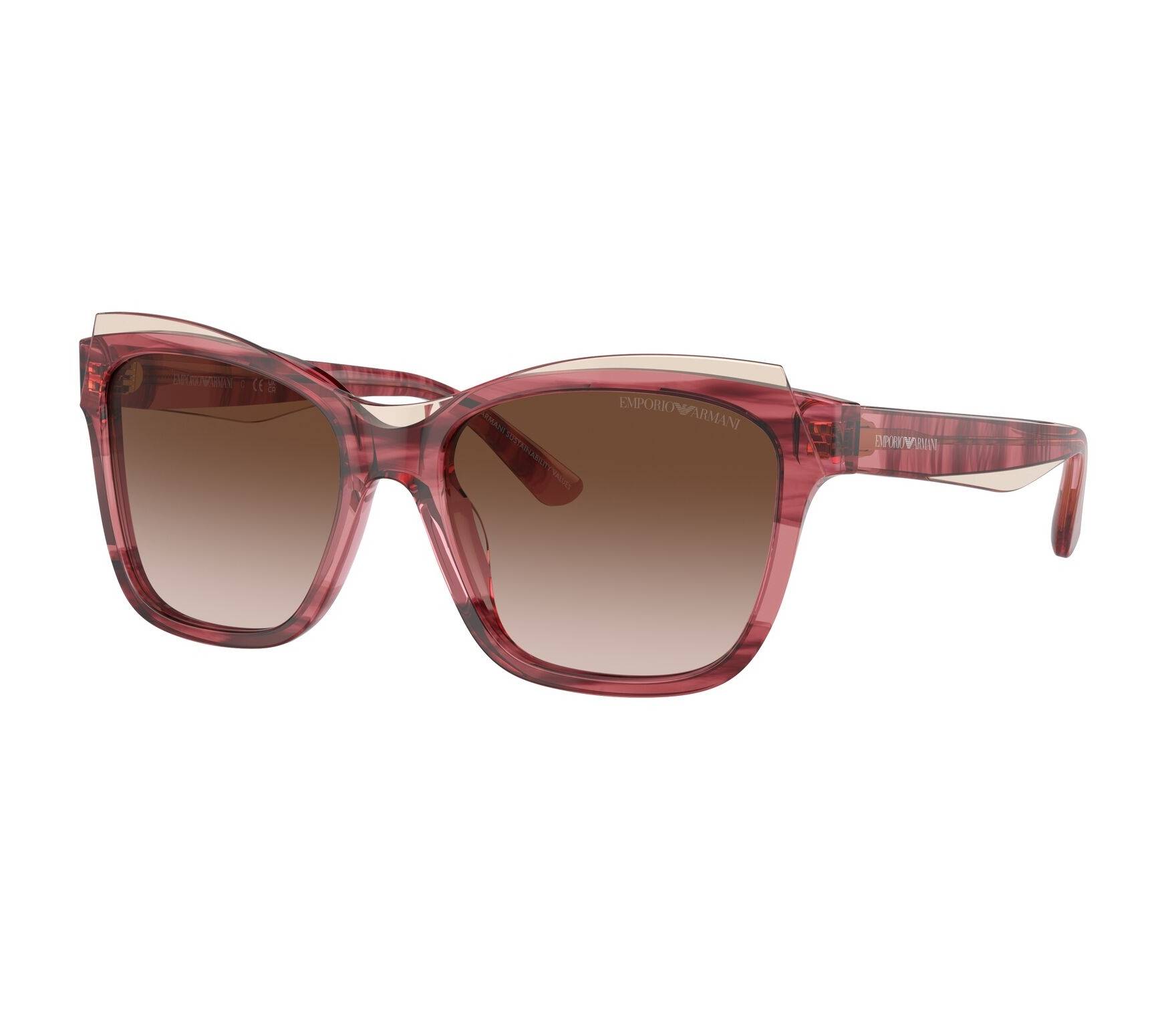 Emporio Armani Sonnenbrillen EA4209 605713 54 17 rot - 