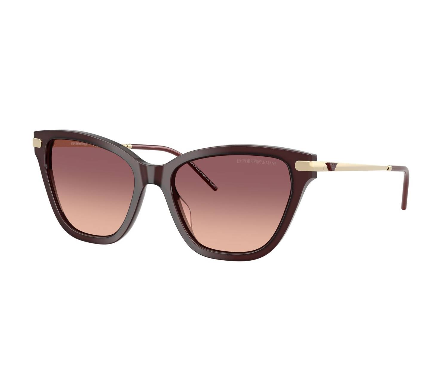 Emporio Armani Sonnenbrillen EA4251 62658D 54 17 burgundy - 