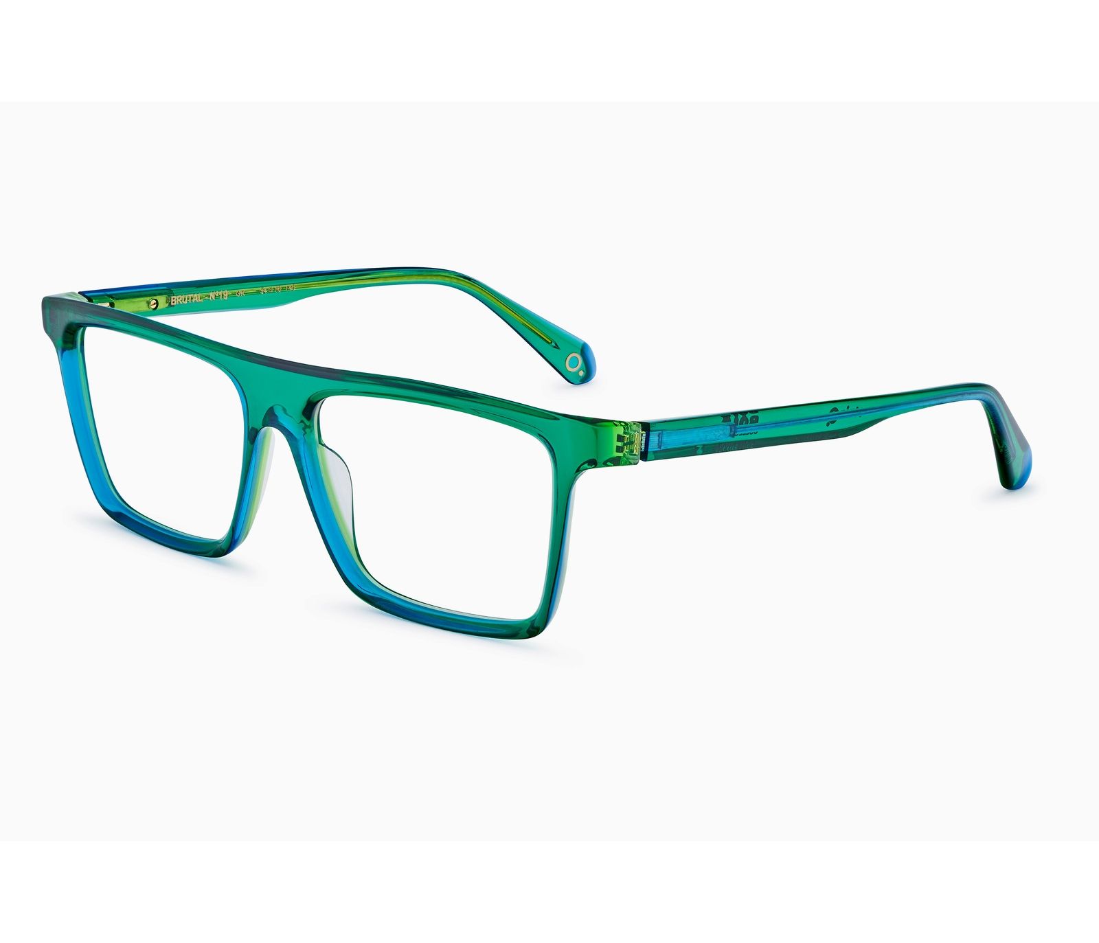 Etnia Barcelona Brille BRUTAL NO19 GR 54 18 grünblau - 