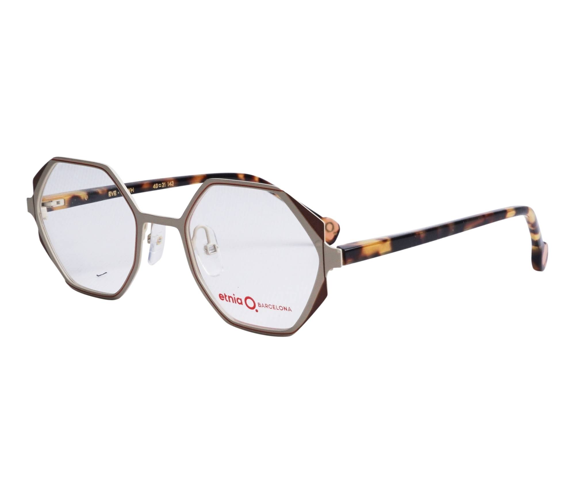Etnia Barcelona Brille EVE BRWH 49 21 braunweiß - 