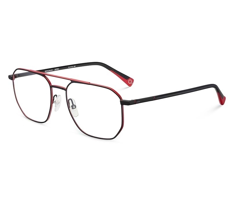 Etnia Barcelona Brille KINGMAN BKRD 54 18 schwarzrot - 