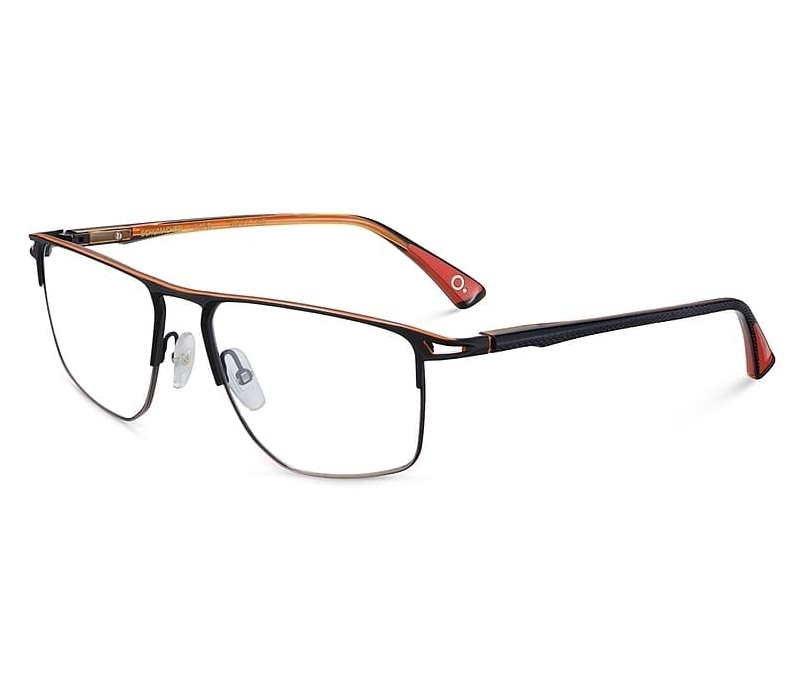Etnia Barcelona Brille SCHUMACHER BKOG 56 17 schwarzorange - 