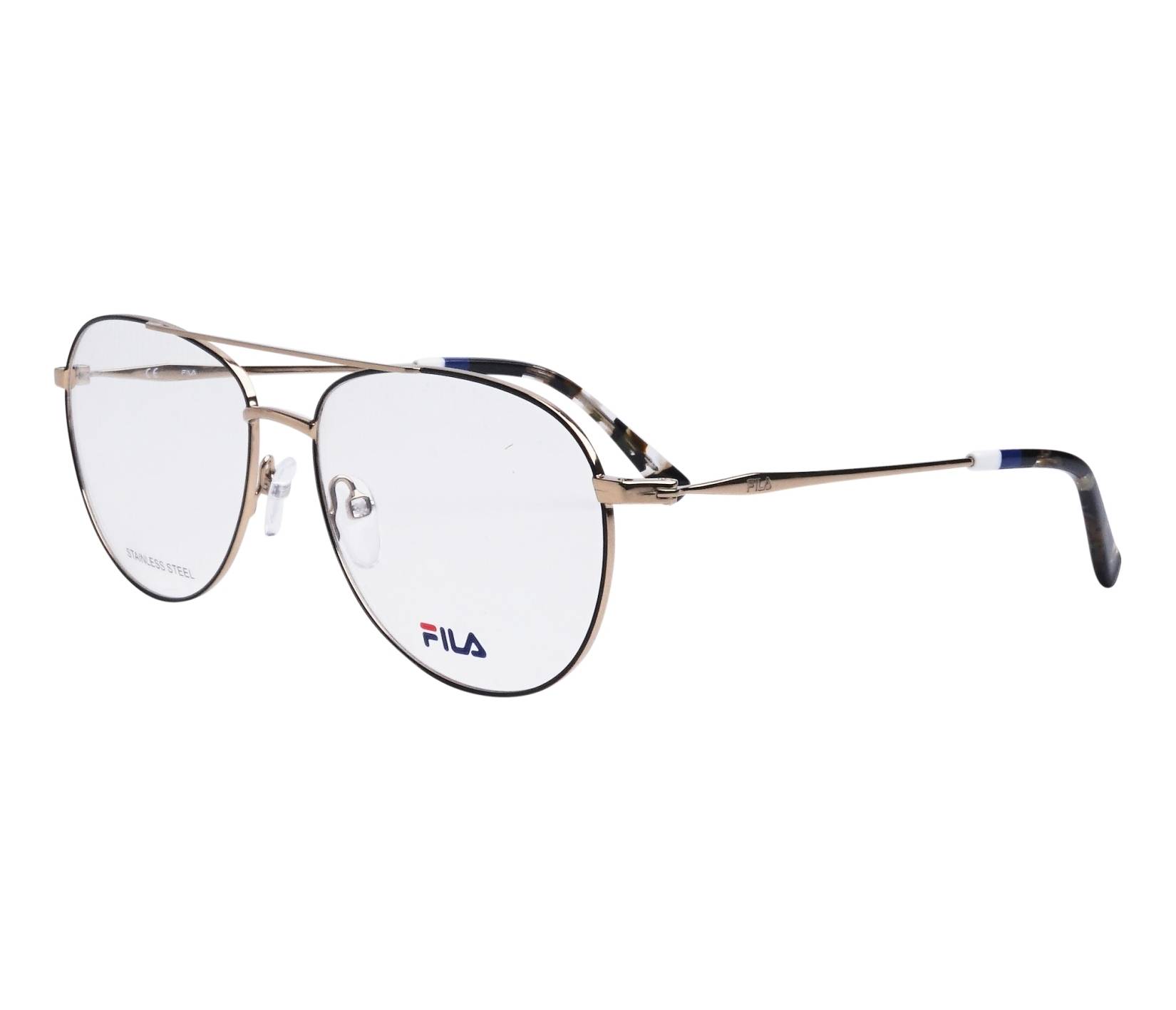 Fila Brille VF-9988 08FW 56 15 schwarzgold - 