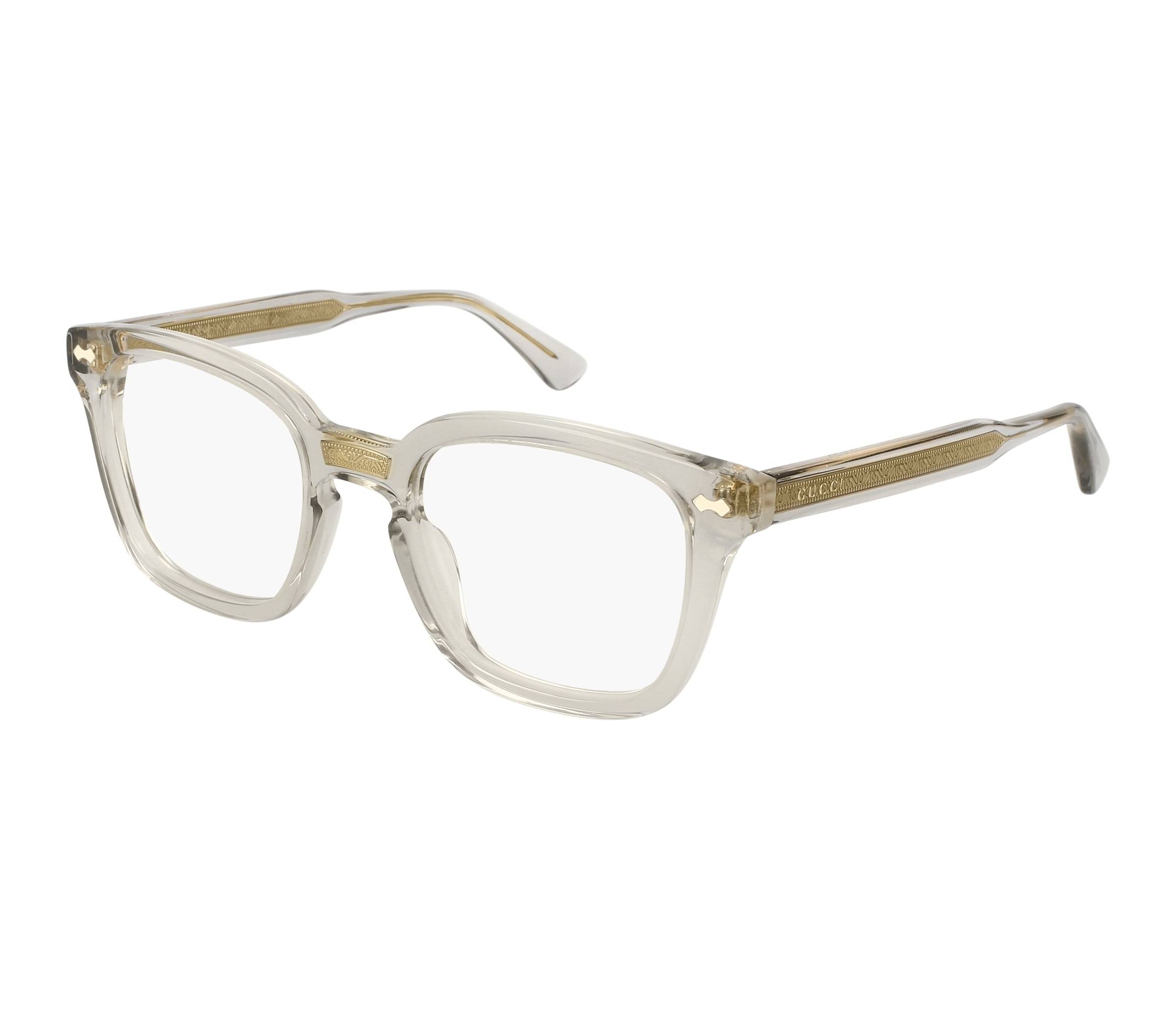 Gucci Brille GG0184O 005 50 21 grau - 21333 - 27750