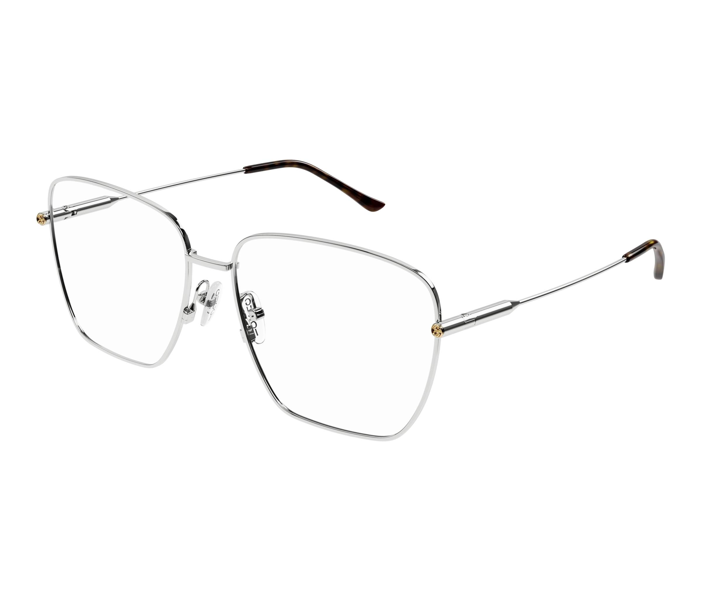 Gucci Brille GG1414O 002 58 16 silber - 