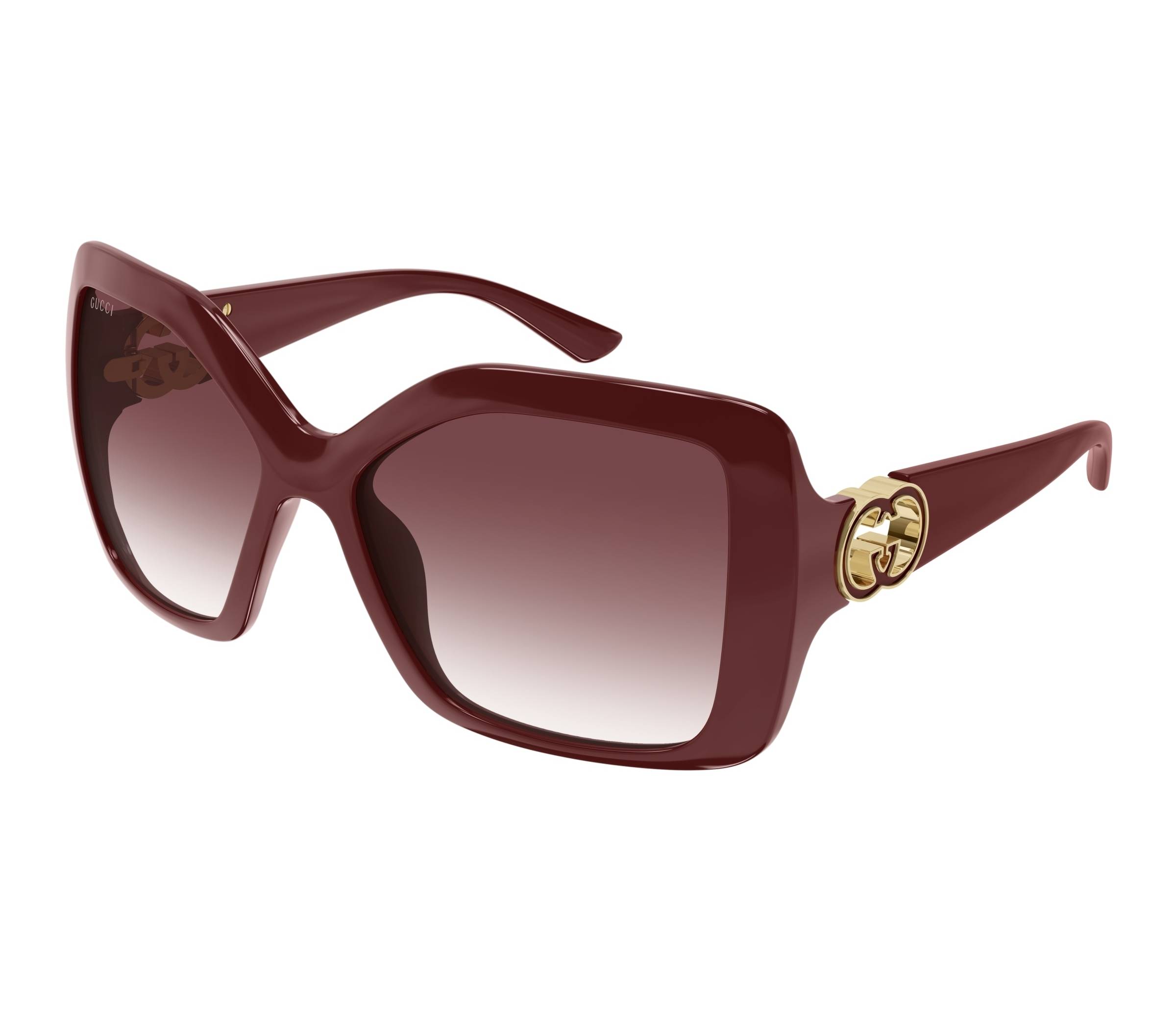 Gucci Sonnenbrillen GG2015S 002 59 16 burgundy - 