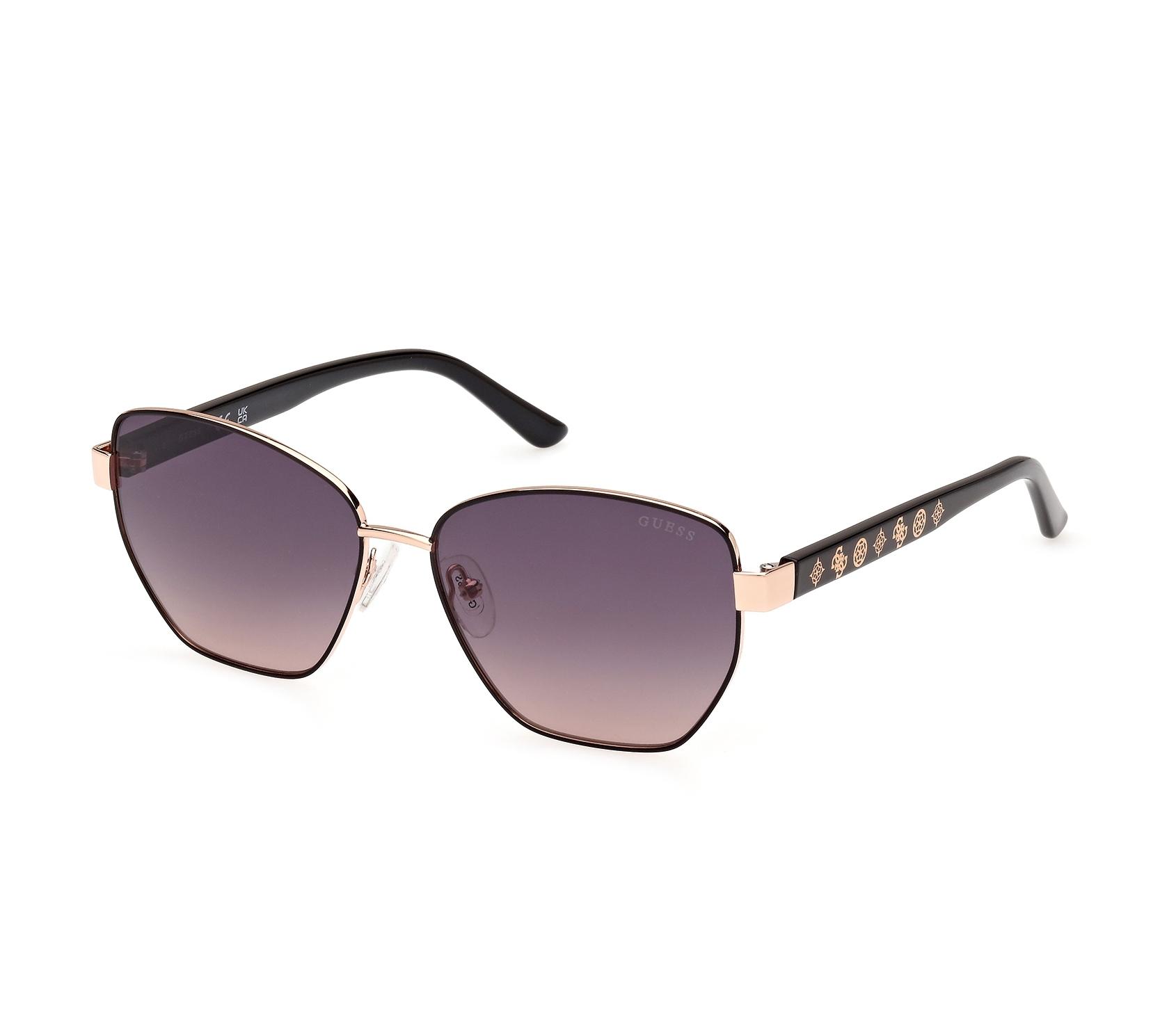 Guess Sonnenbrillen GU00102-S 05B 56 14 schwarzroségold - 