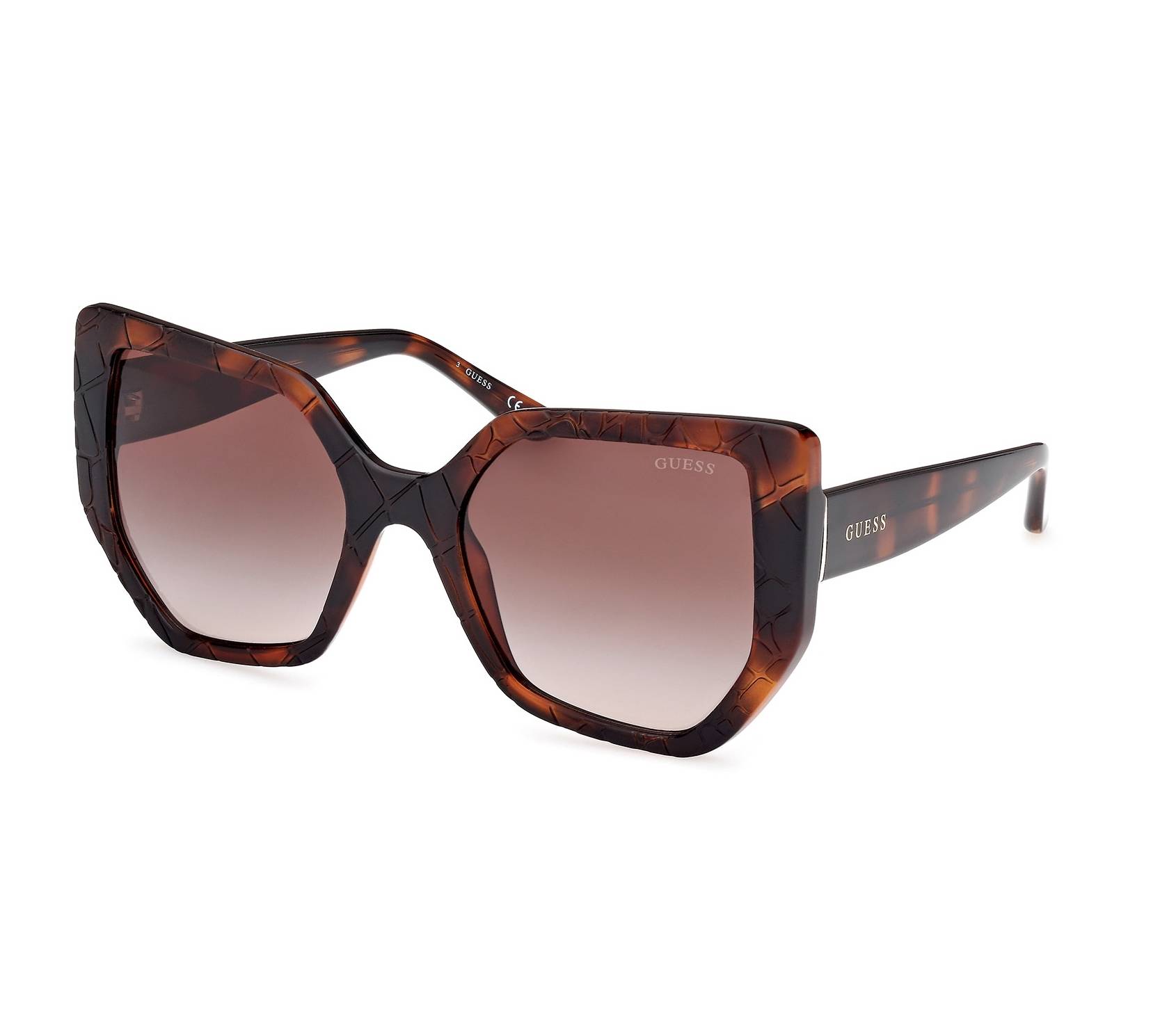 Guess Sonnenbrillen GU00153S 52F 55 21 havanagold - 