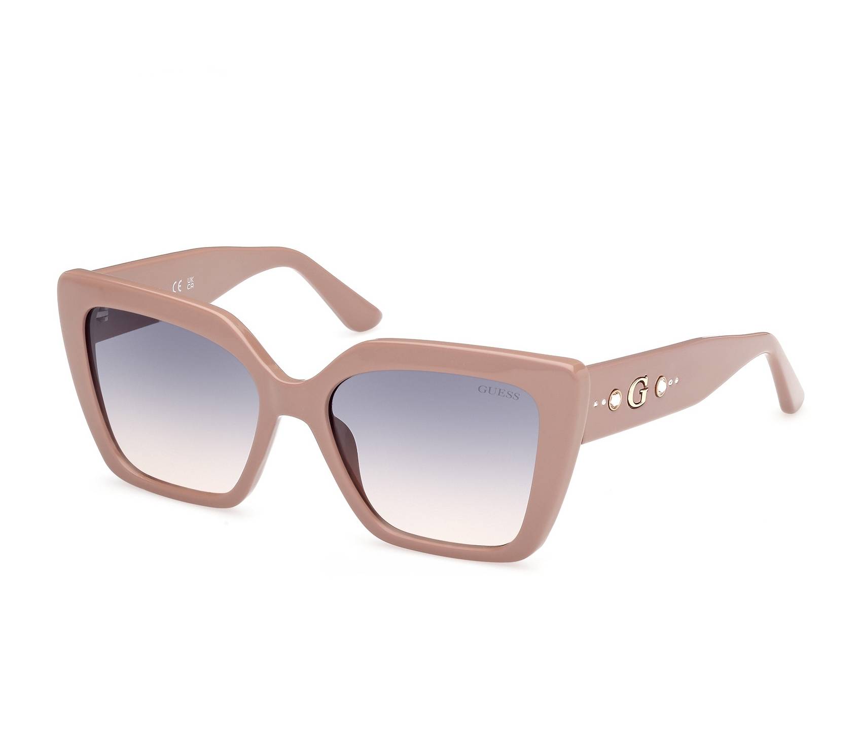 Guess Sonnenbrillen GU00162S 57W 55 17 hautfarbengold - 