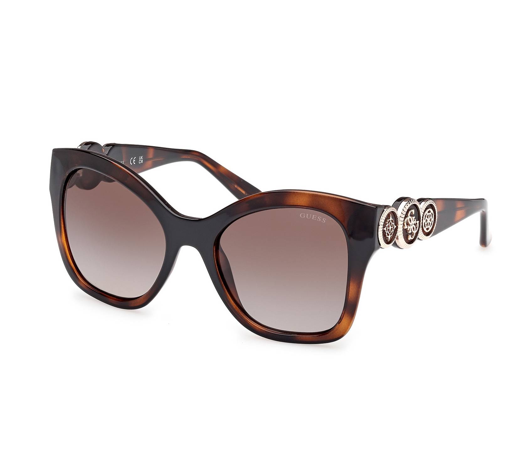 Guess Sonnenbrillen GU00197S 52F 55 20 havanaroségold - 