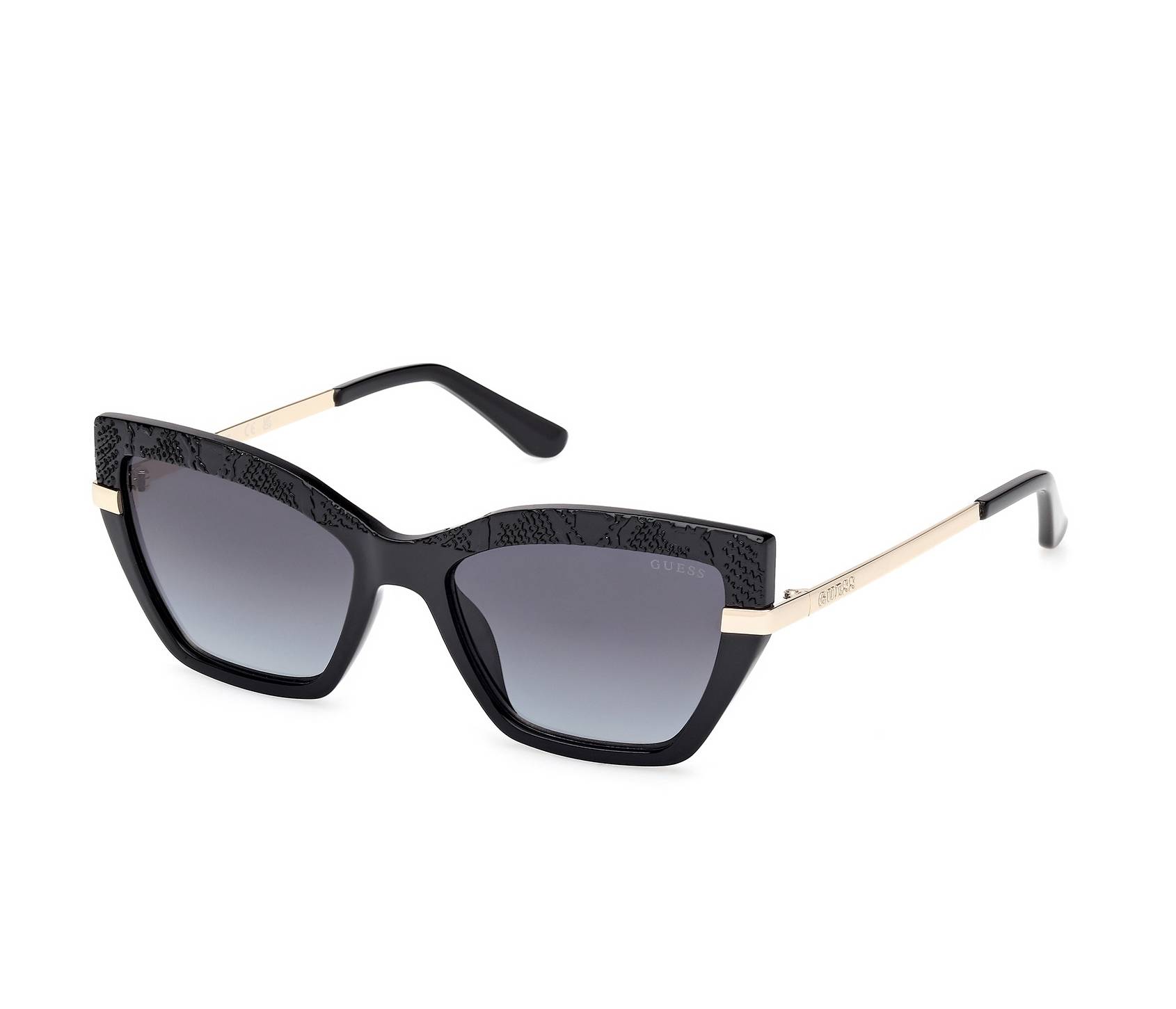 Guess Sonnenbrillen GU00216S 01B 53 17 schwarzgold - 