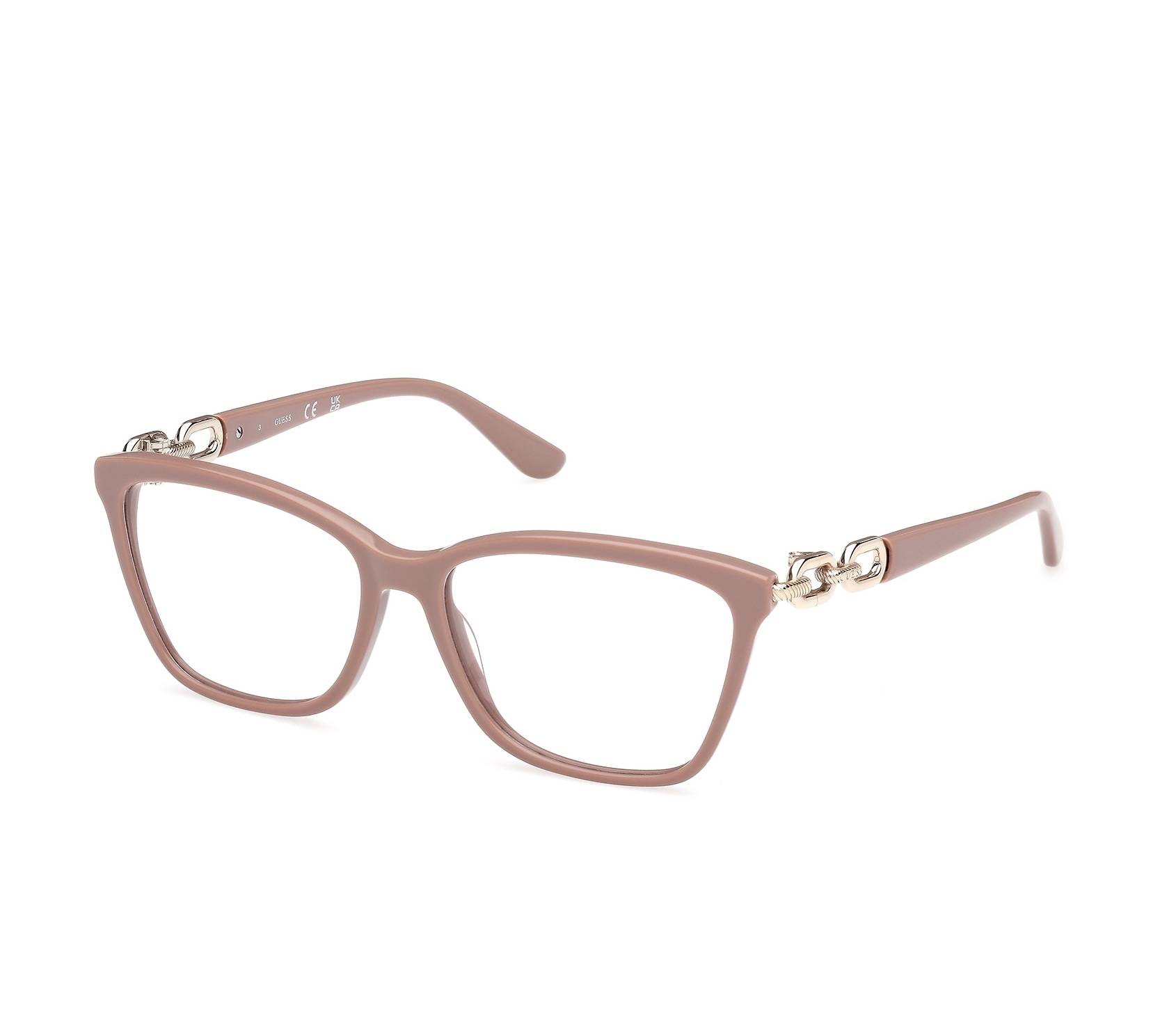 Guess Brille GU50181V 057 54 15 hautfarbensilber - 