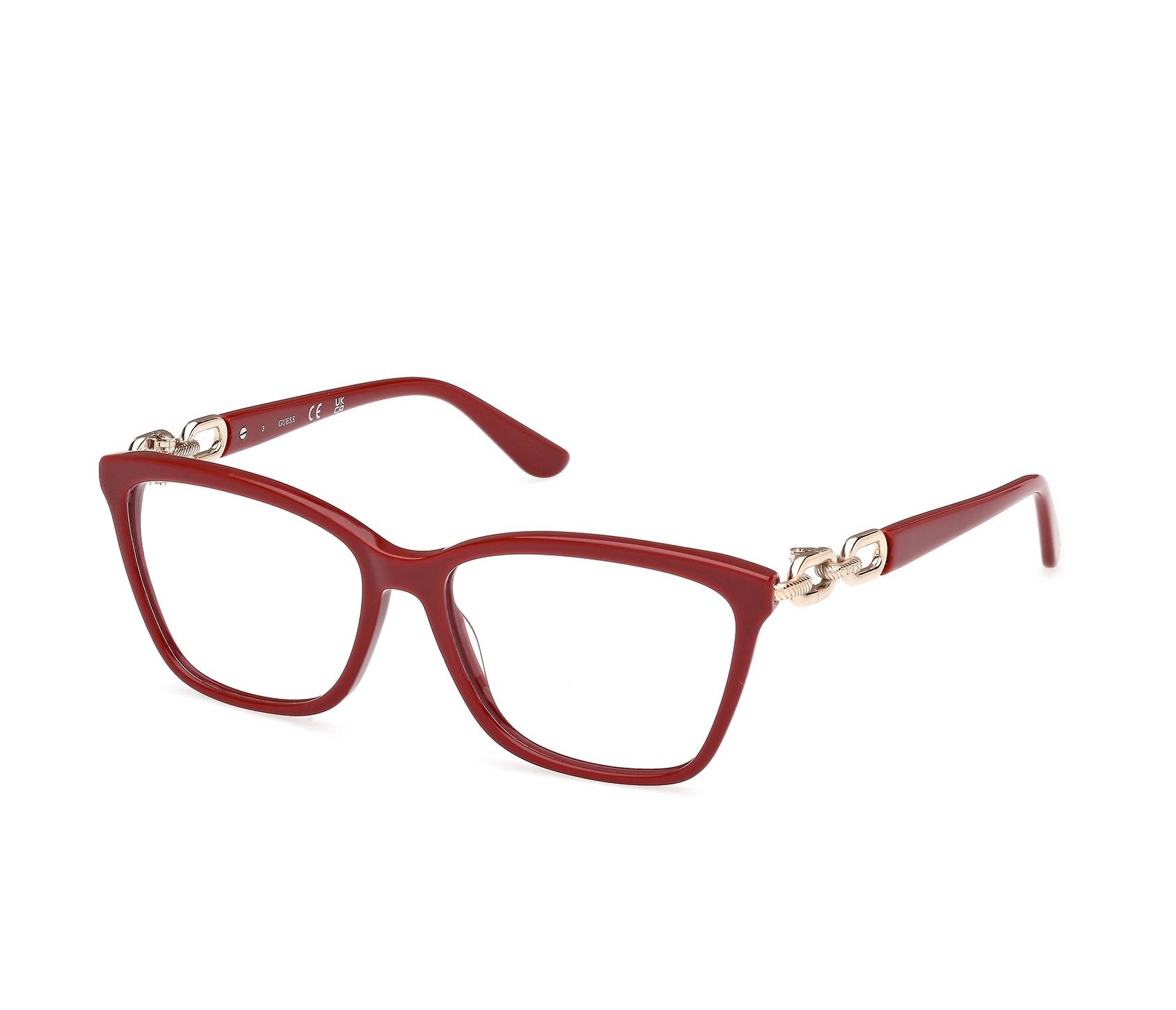 Guess Brille GU50181V 066 54 15 rotweiß - 