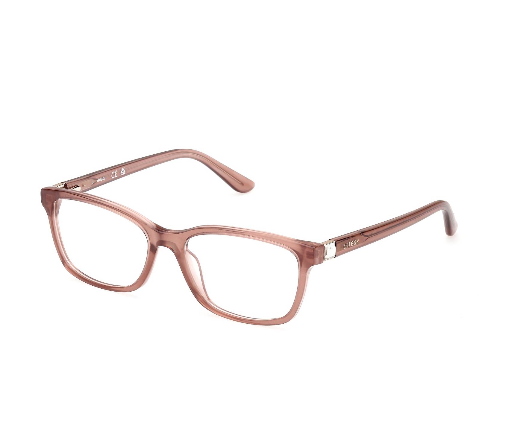 Guess Brille GU50196V 059 52 16 hautfarben - 