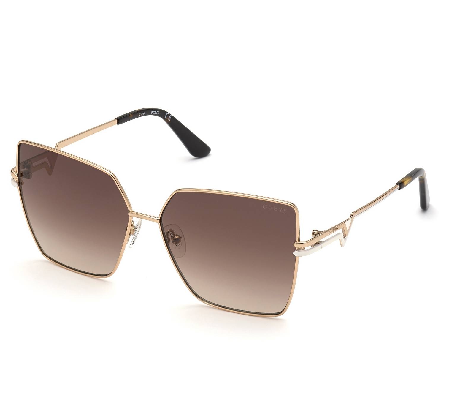 Guess Sonnenbrillen GU-7733-S 28F 61 14 roségoldweiß - 