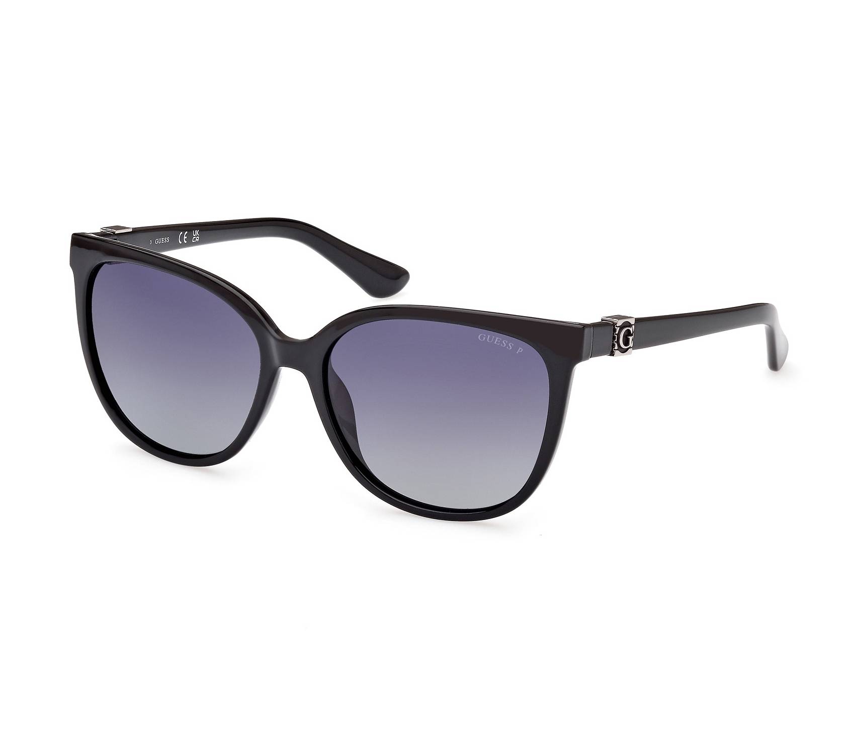 Guess Sonnenbrillen GU7864-S 01D 58 16 schwarzstahlfarben - 