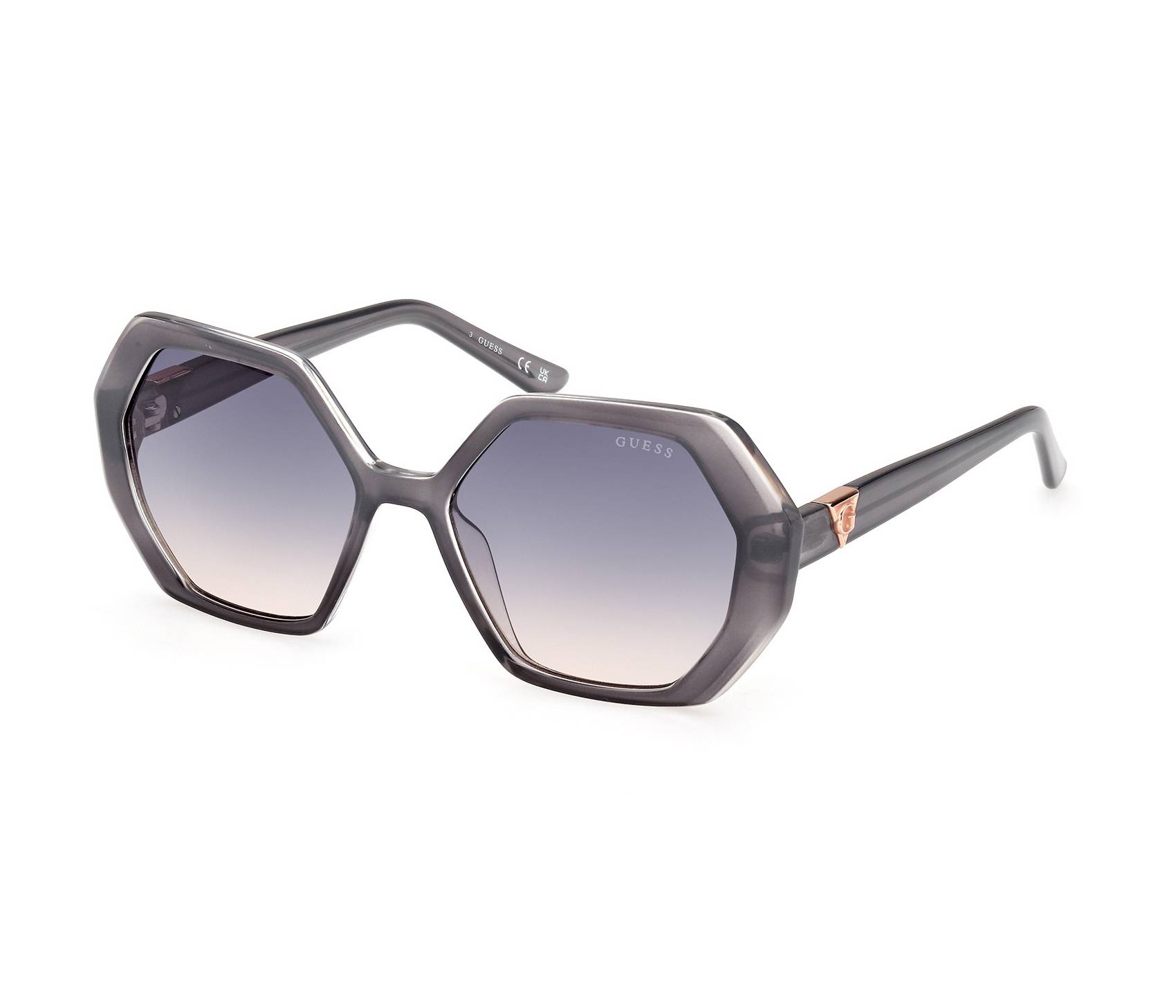 Guess Sonnenbrillen GU-7879 20W 54 17 grau - 
