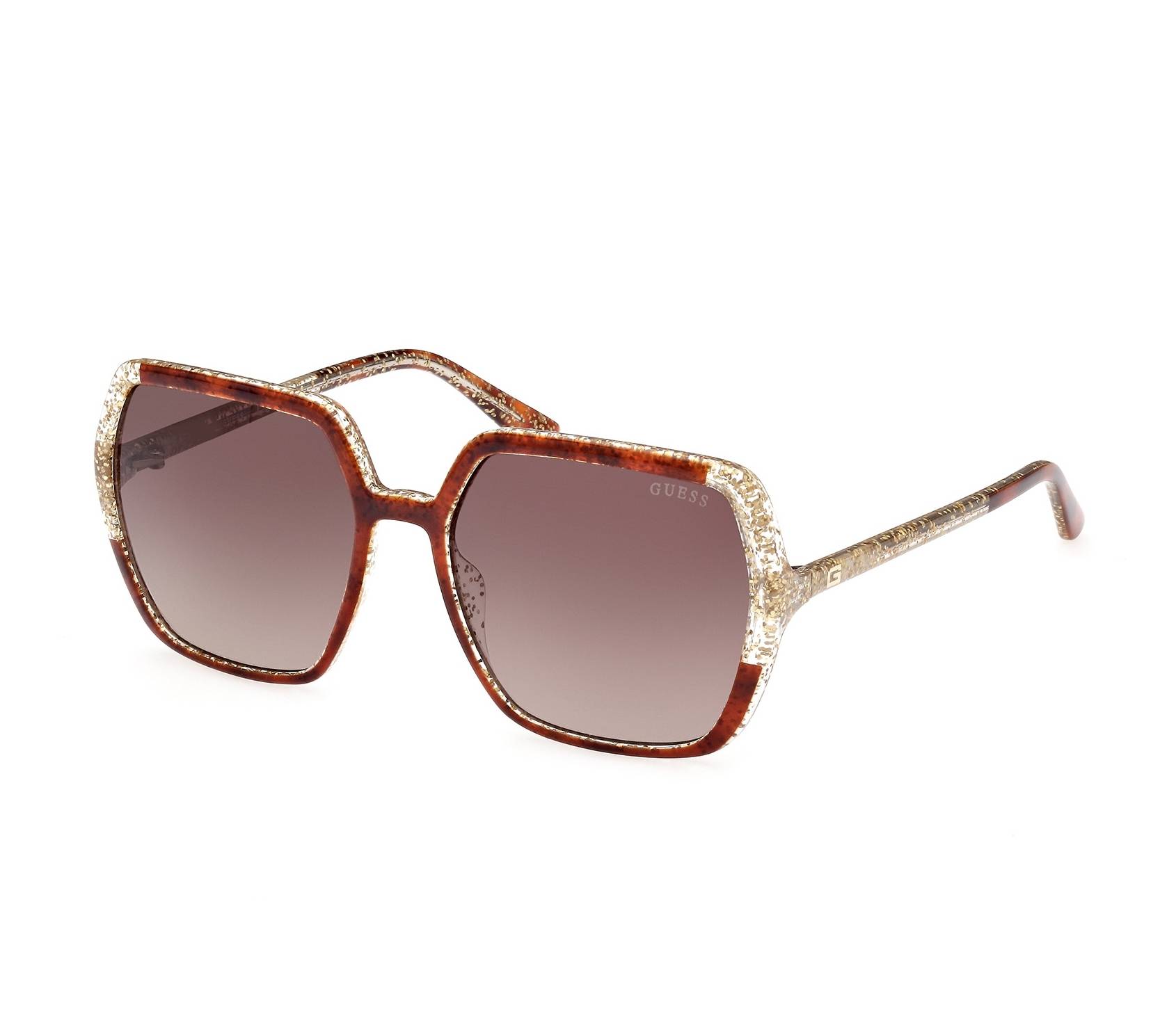 Guess Sonnenbrillen GU-7883 52F 56 17 havanatransparent - 